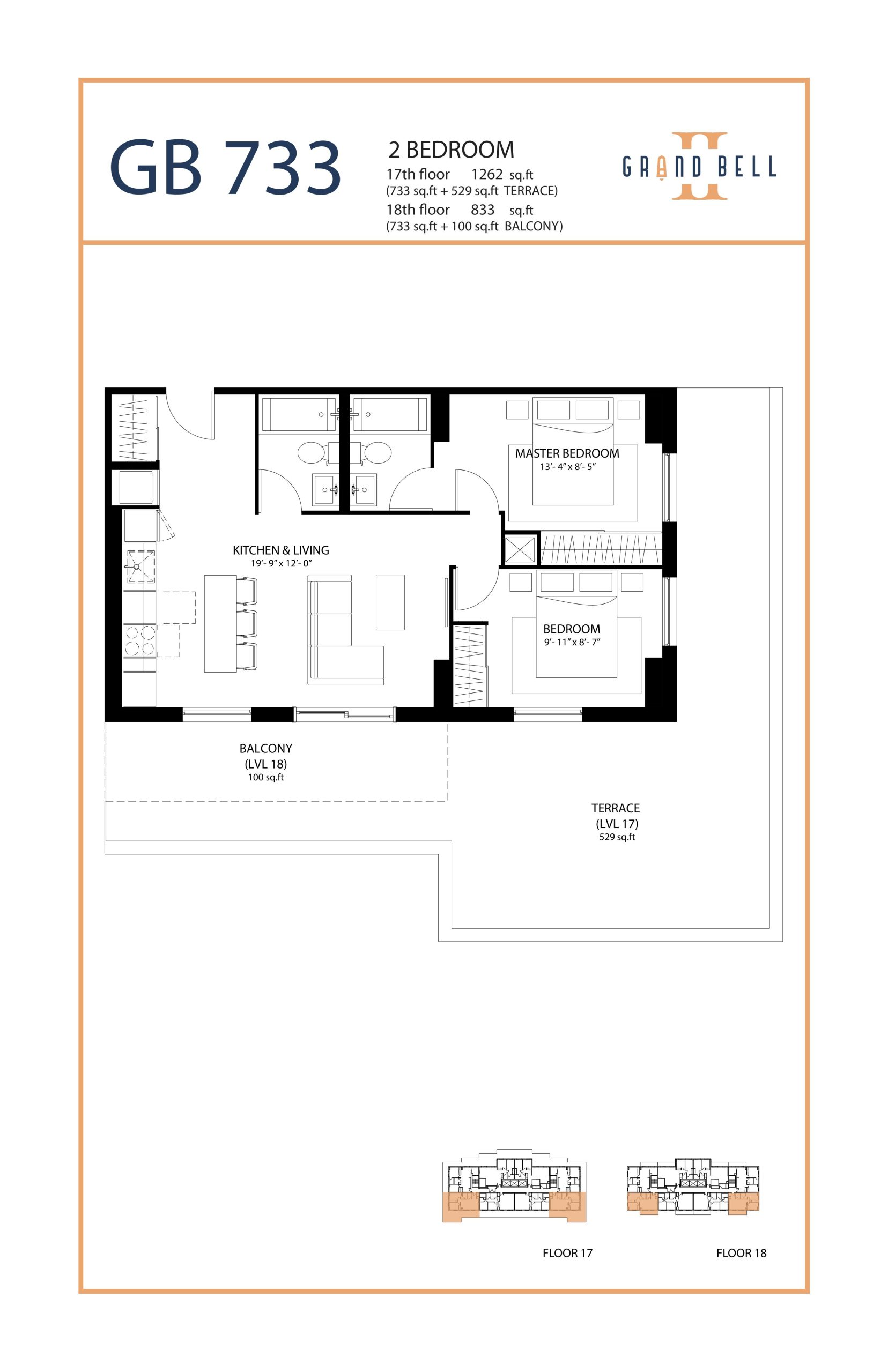 GB 733 floor plan