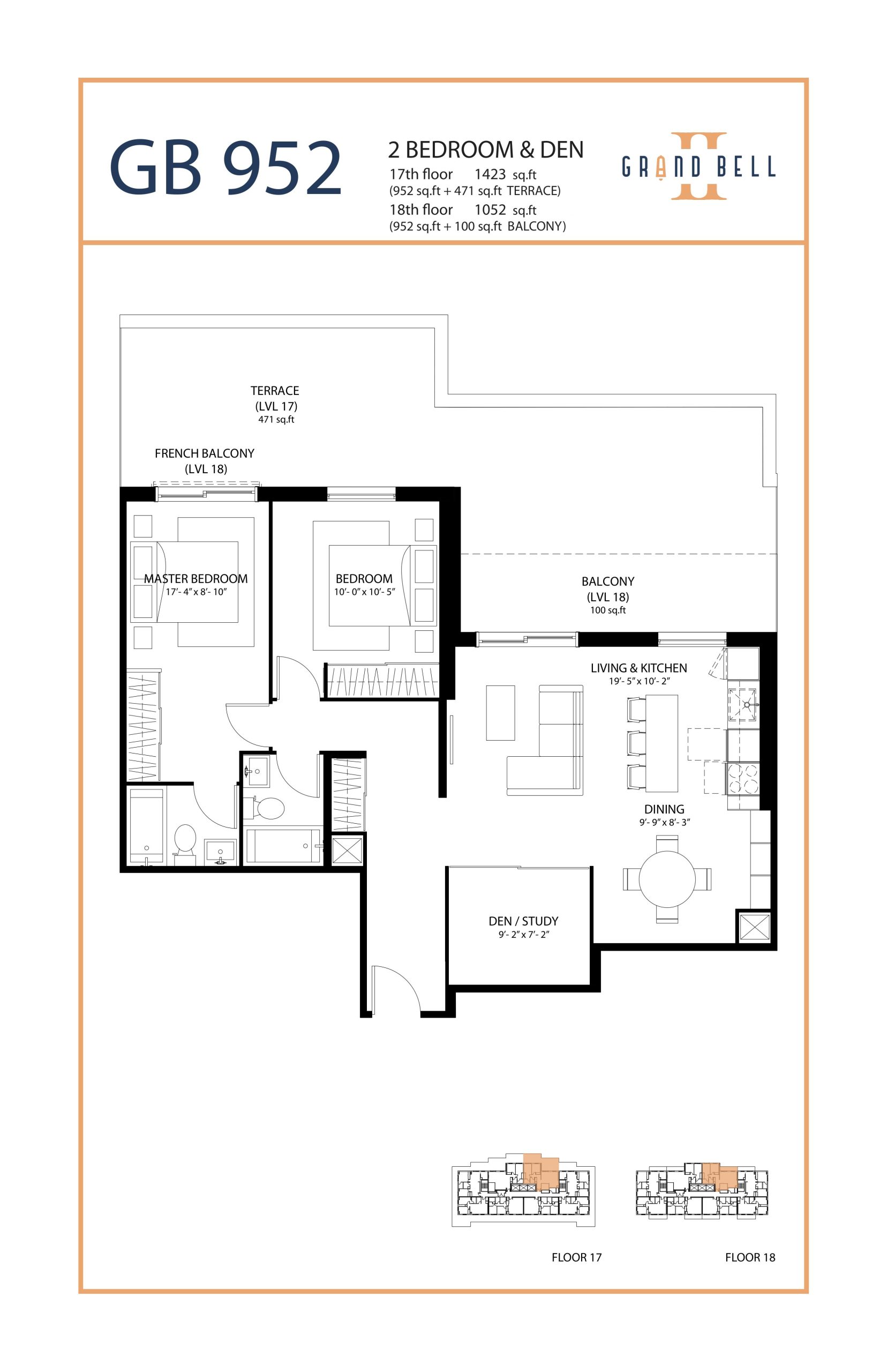 GB 952 floor plan
