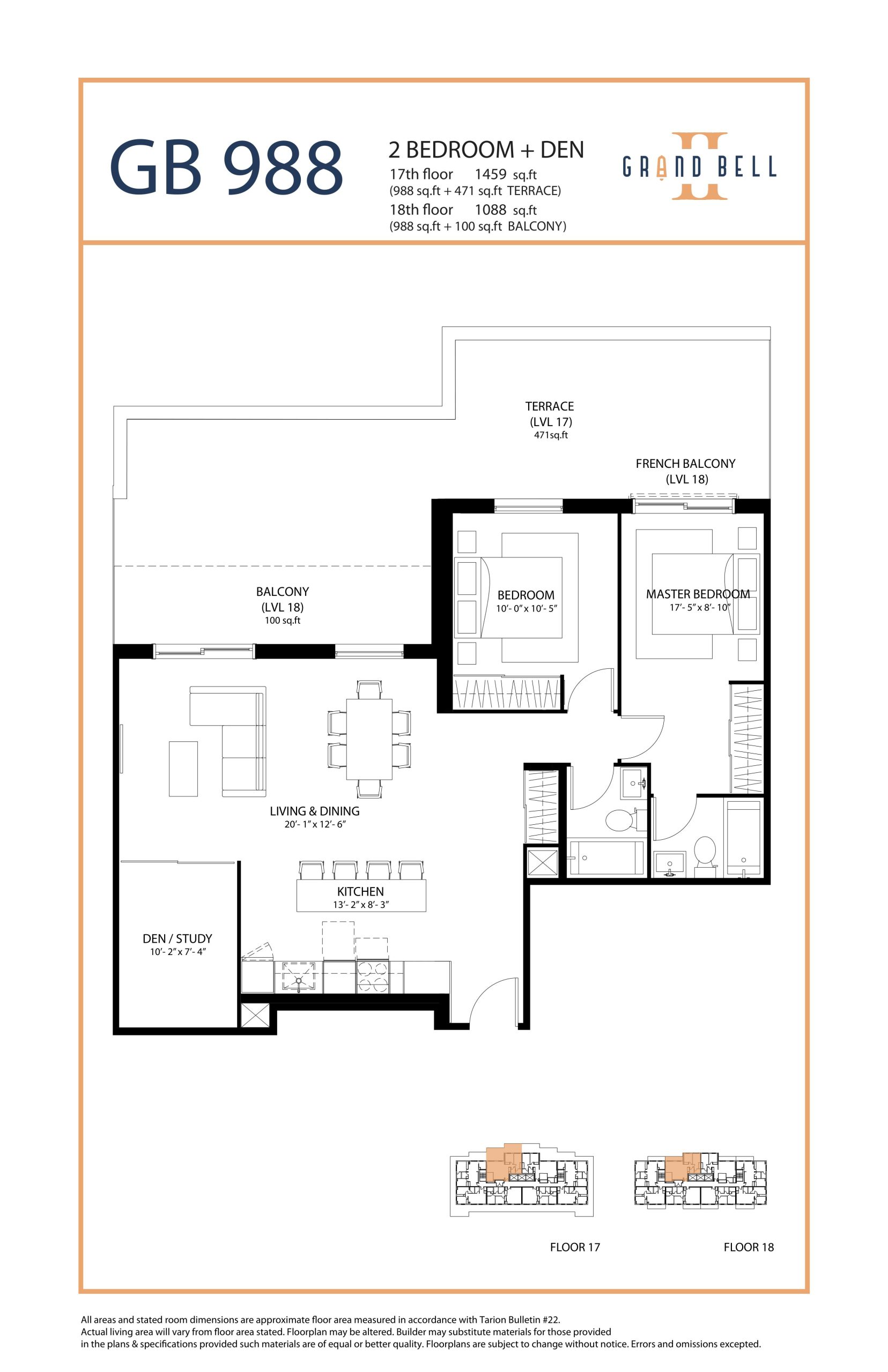 GB 988 floor plan