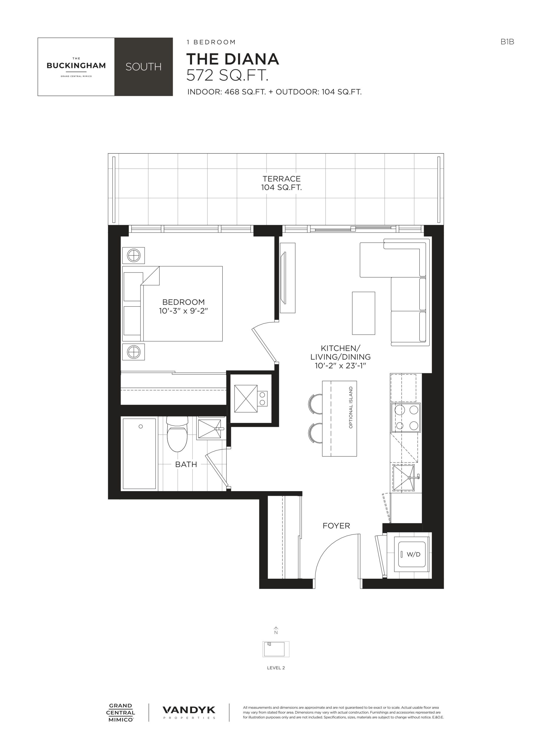 The Diana floor plan