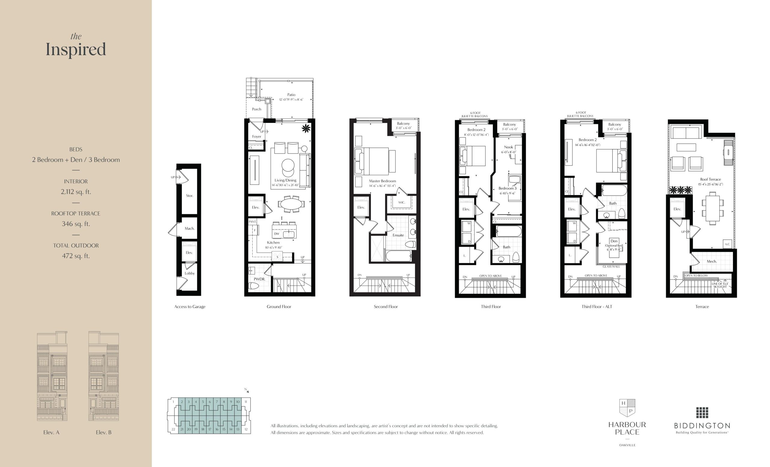The Inspired floor plan