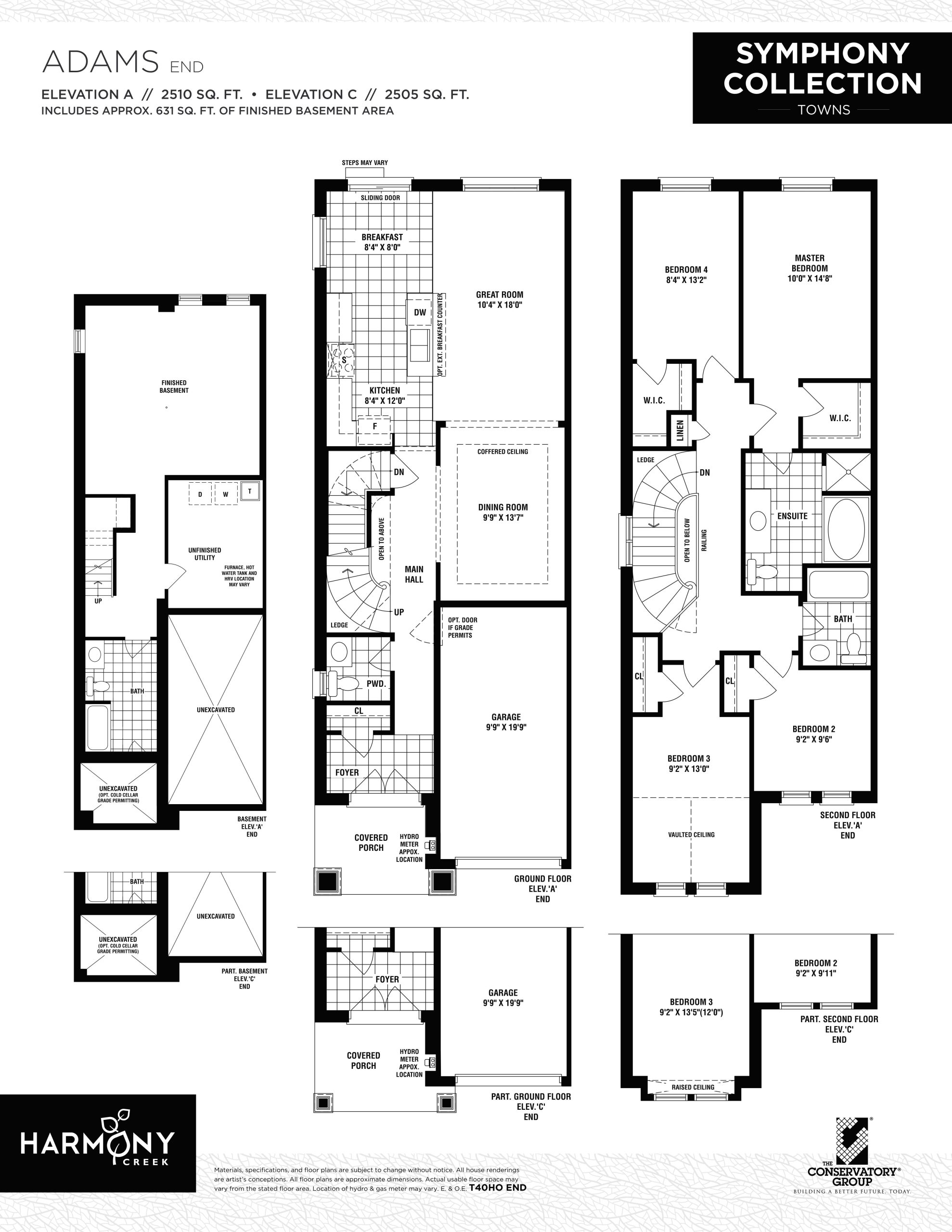 Adams - End (1/2) floor plan