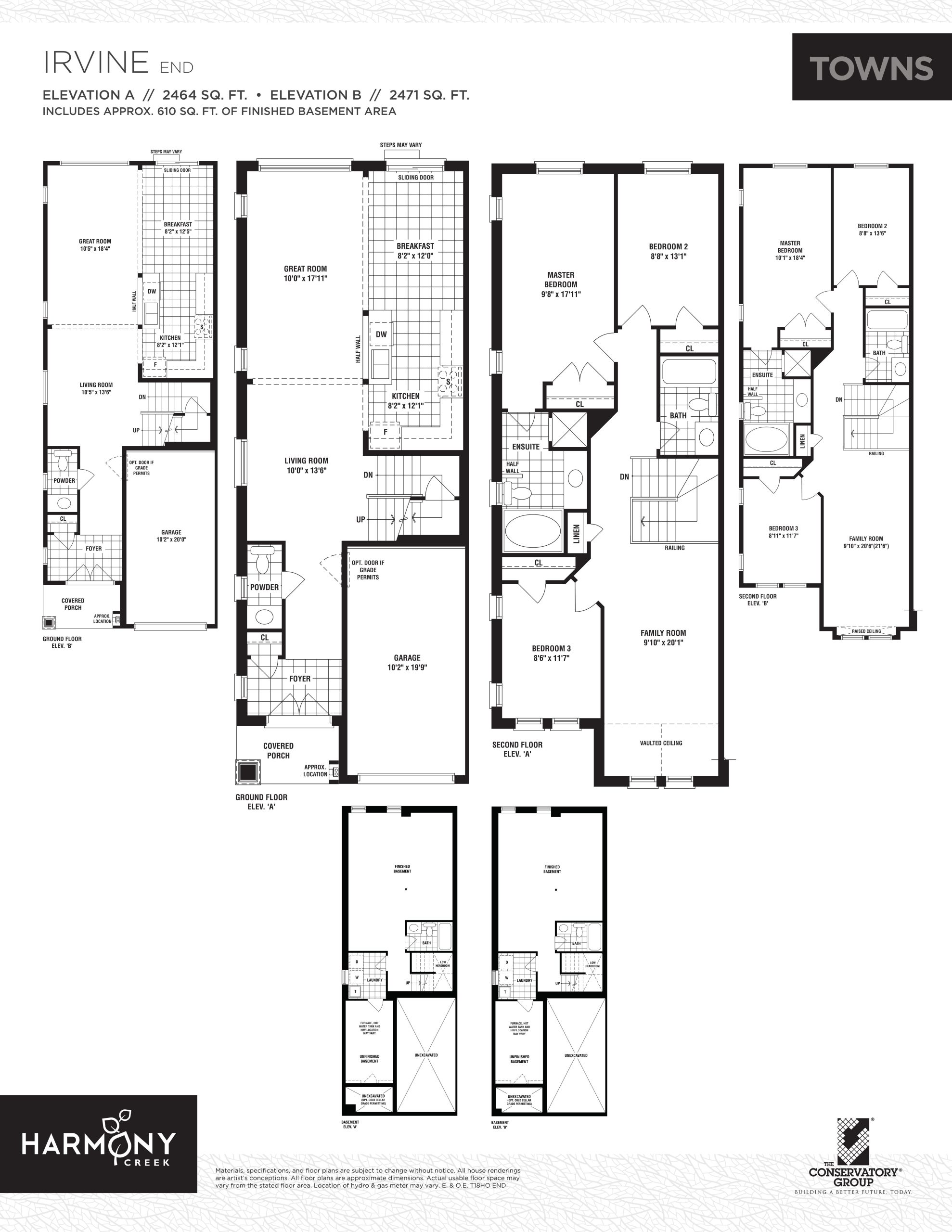Irvine - End floor plan