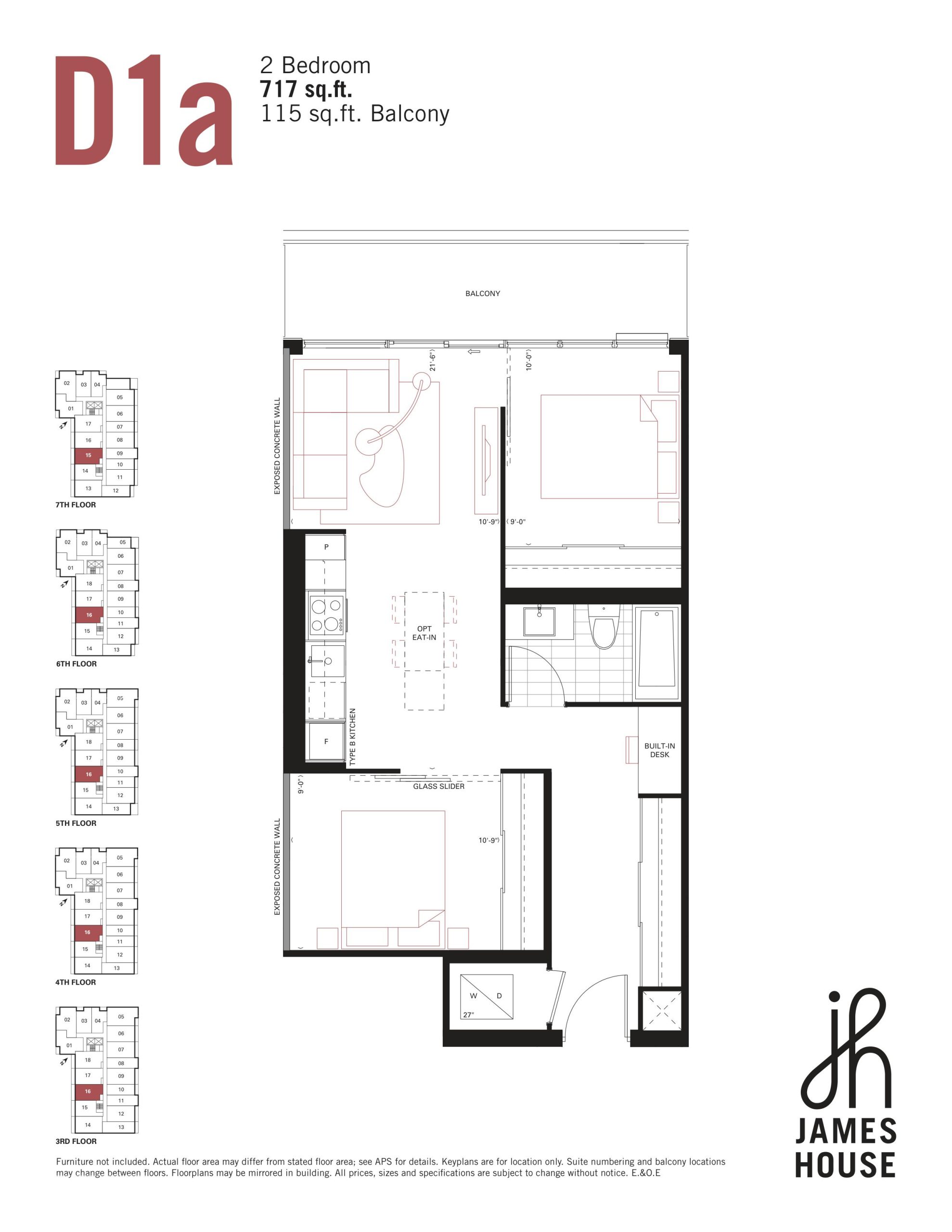 D1a floor plan