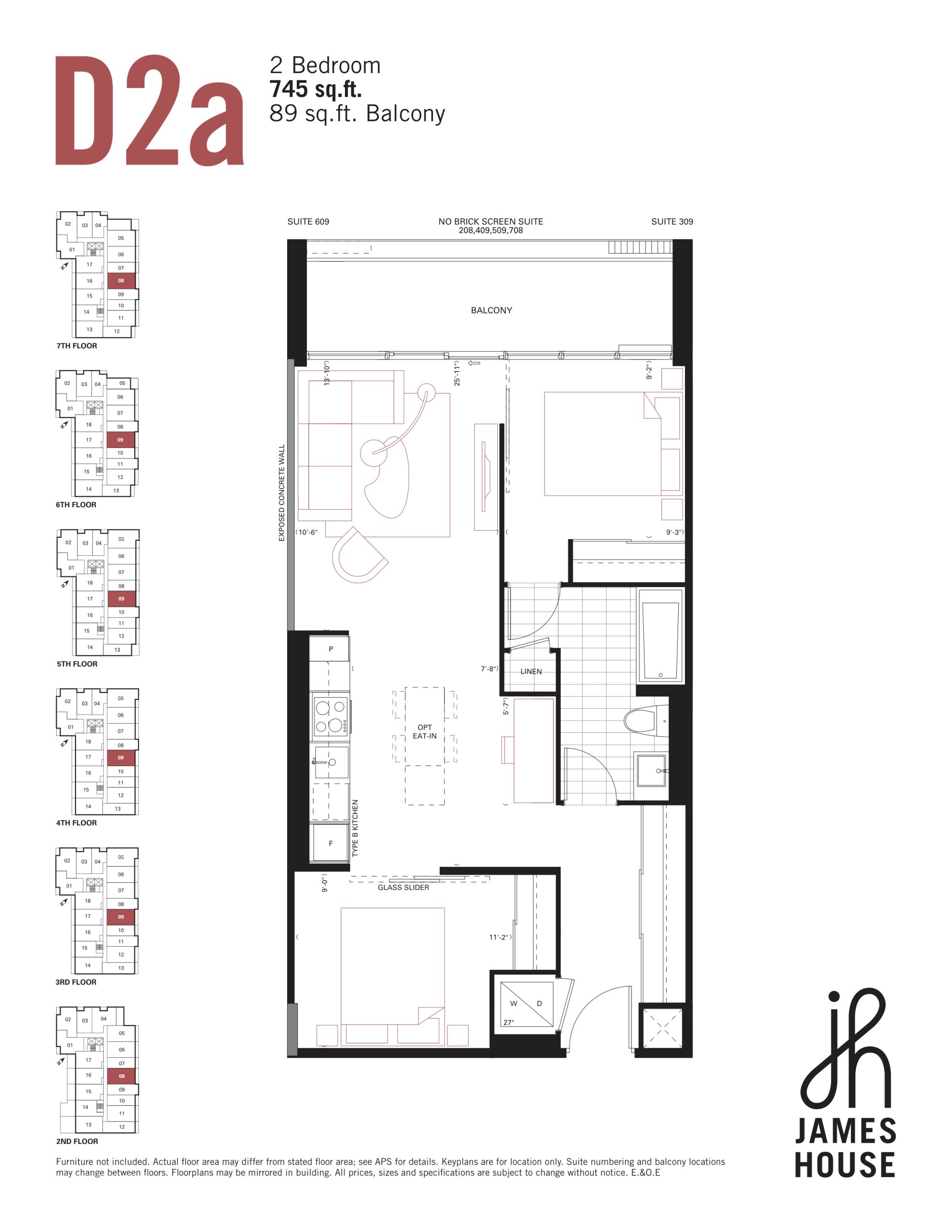 D2a floor plan