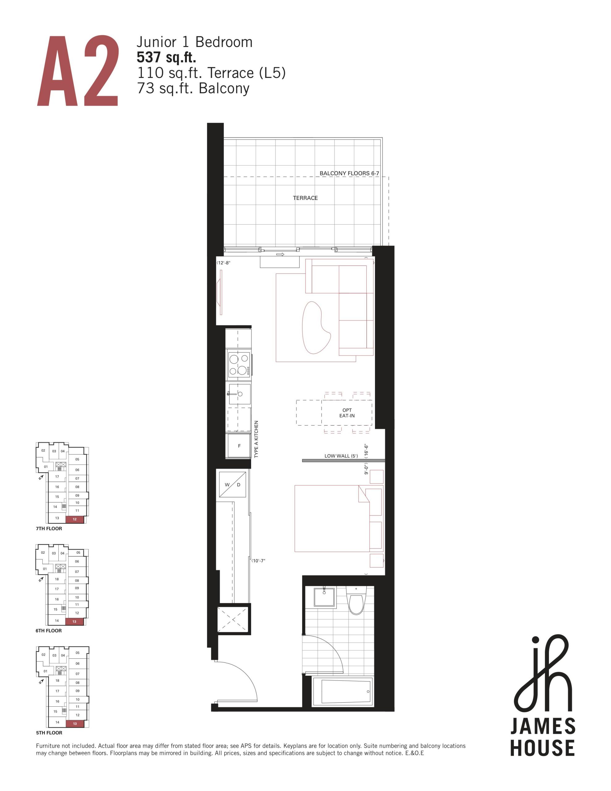 A2 floor plan