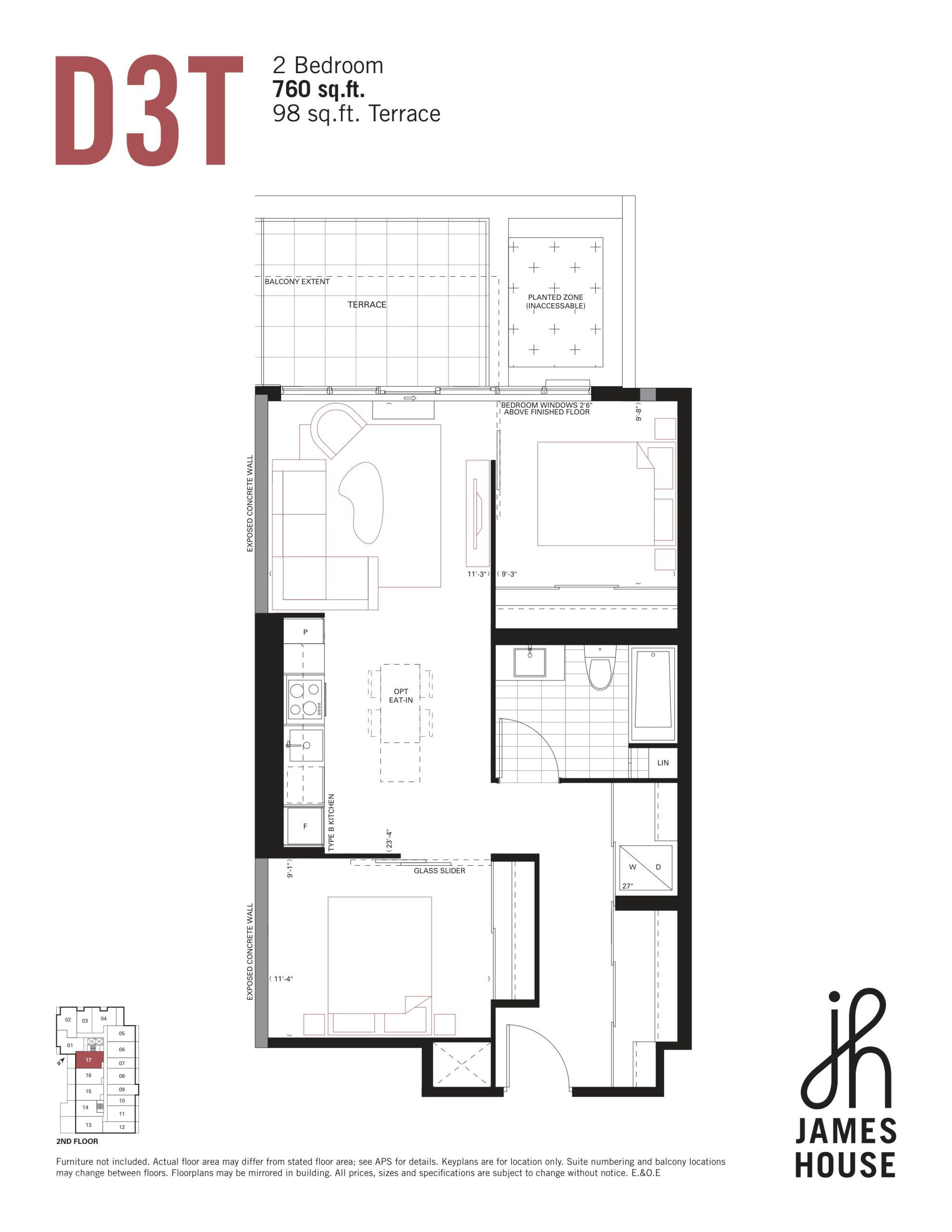 D3T floor plan