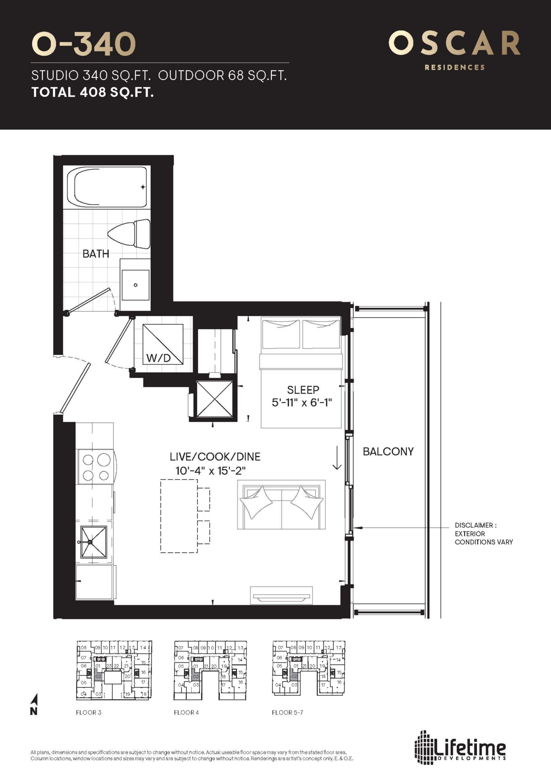 O-340 floor plan
