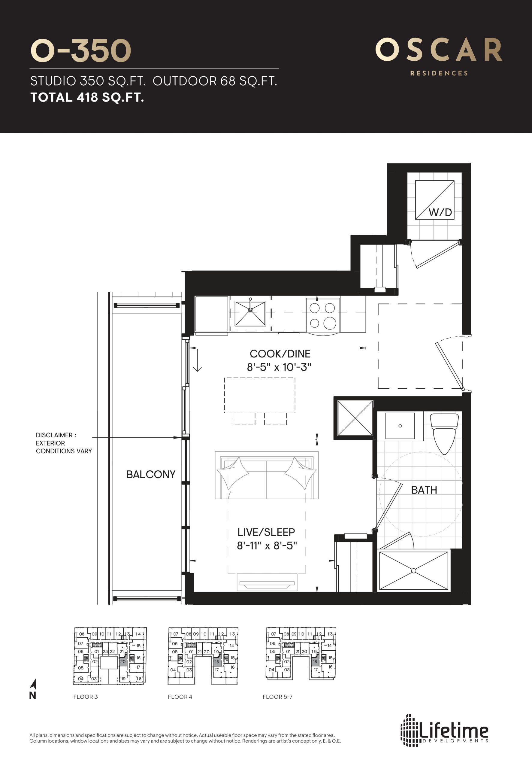 O-350 floor plan