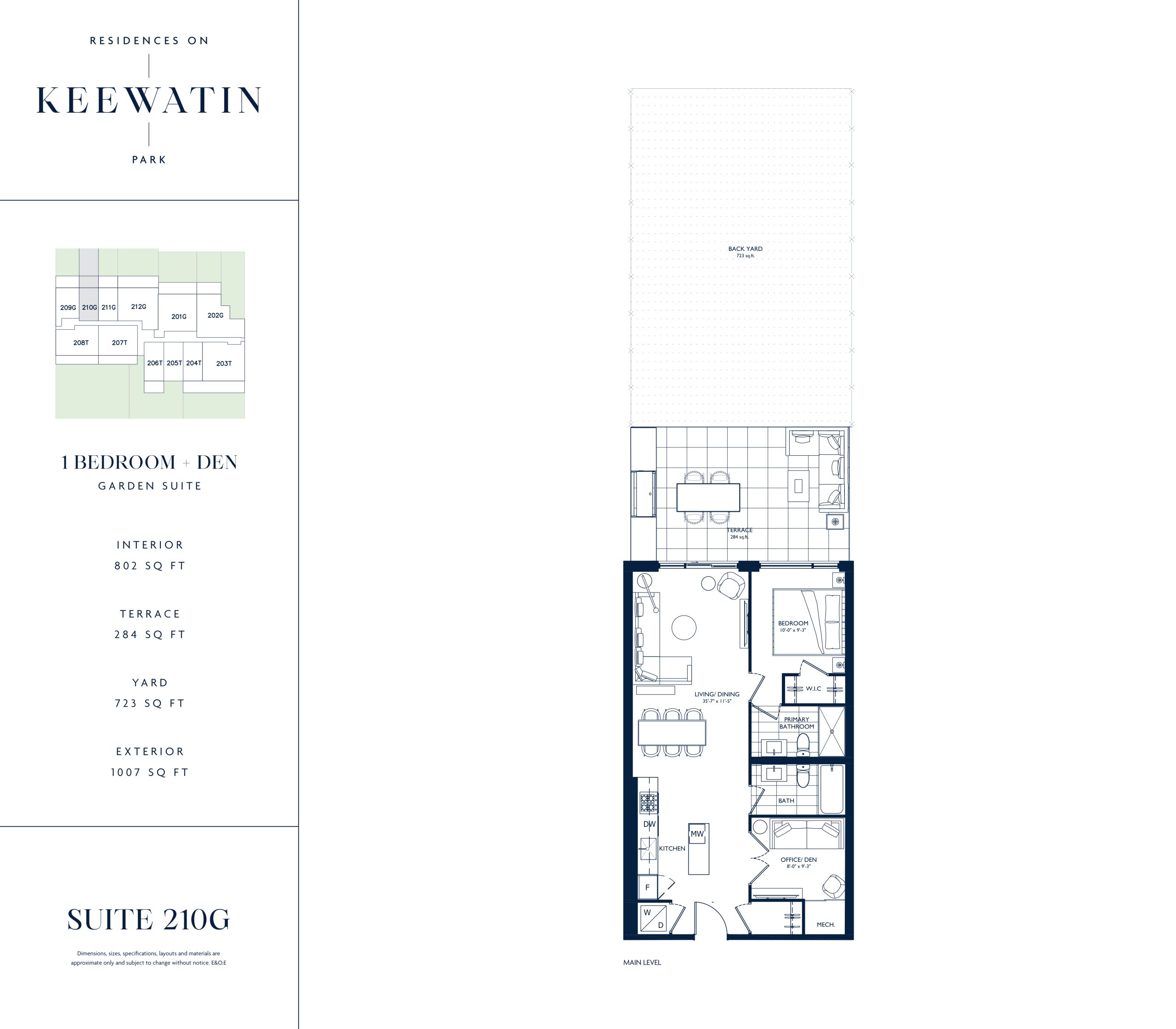 Suite 210G floor plan