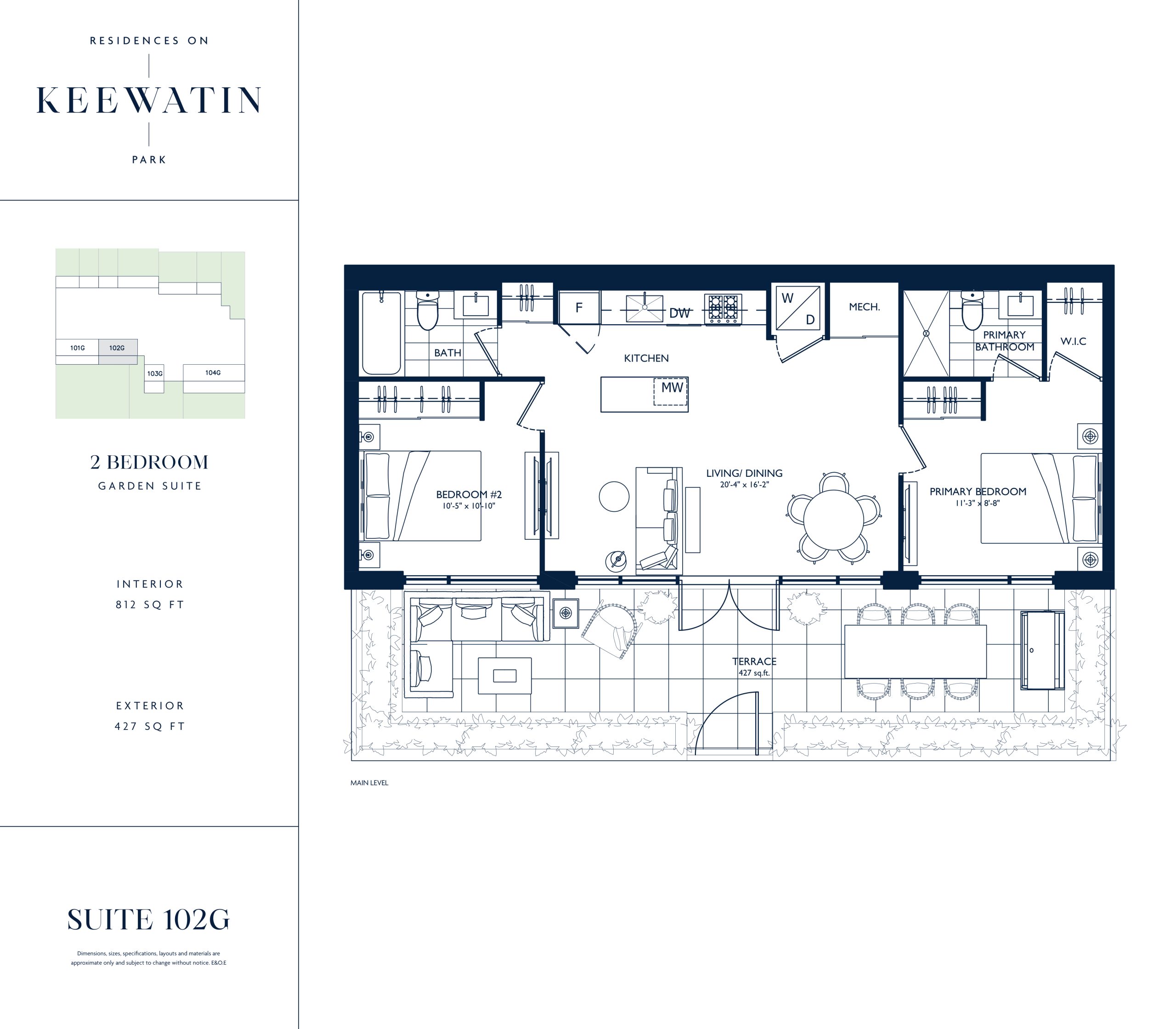 Suite 102G floor plan