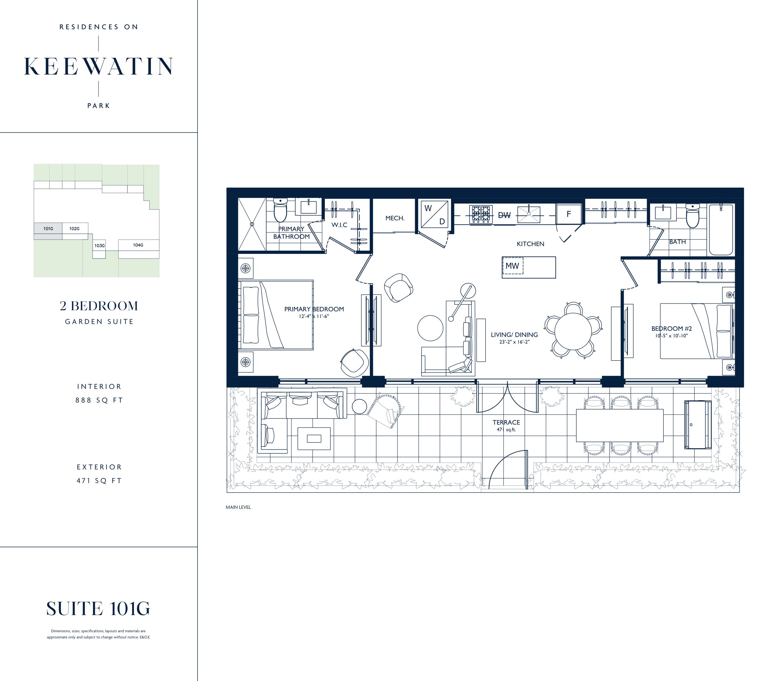 Suite 101G floor plan