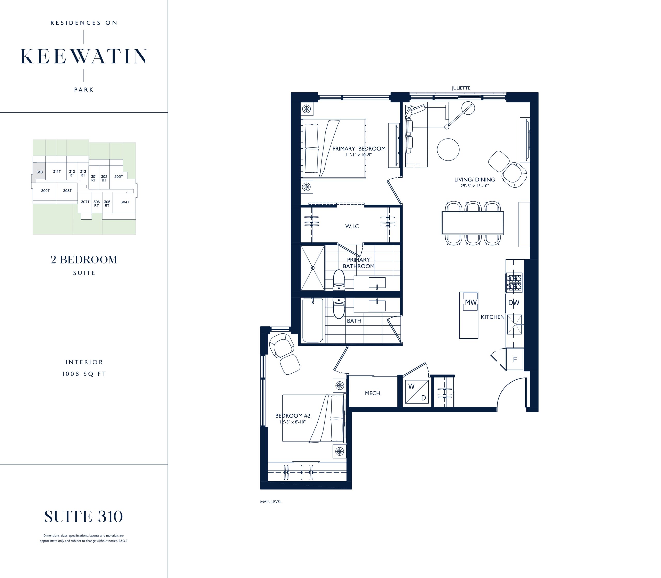 Suite 310 floor plan