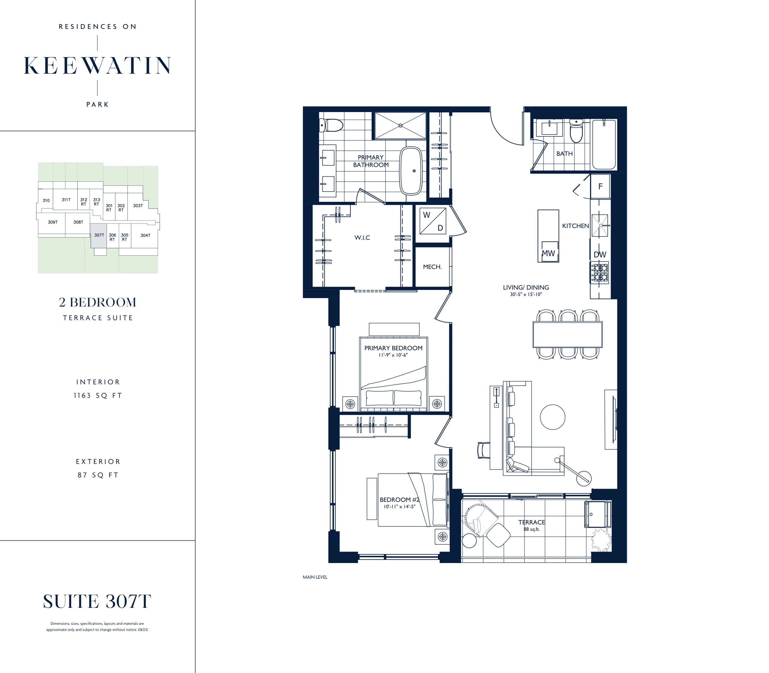 Suite 307T floor plan