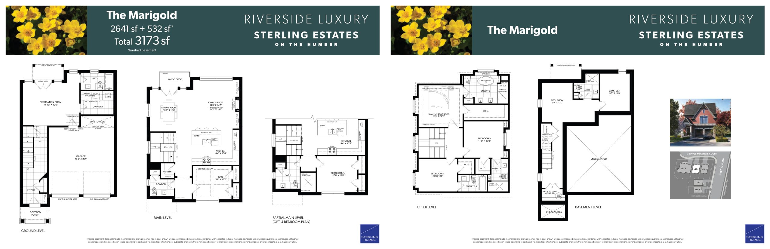 The Marigold floor plan