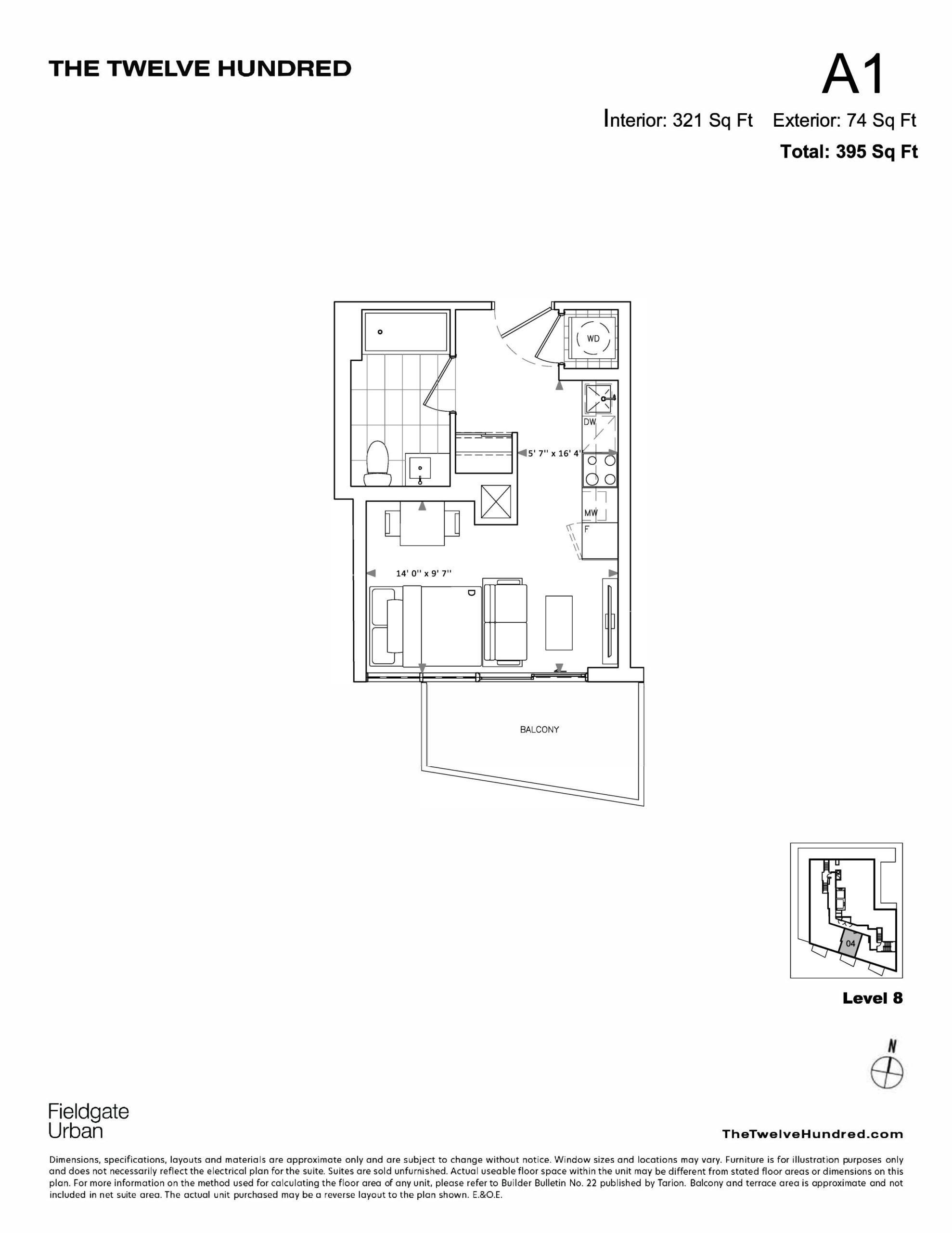 A1 floor plan