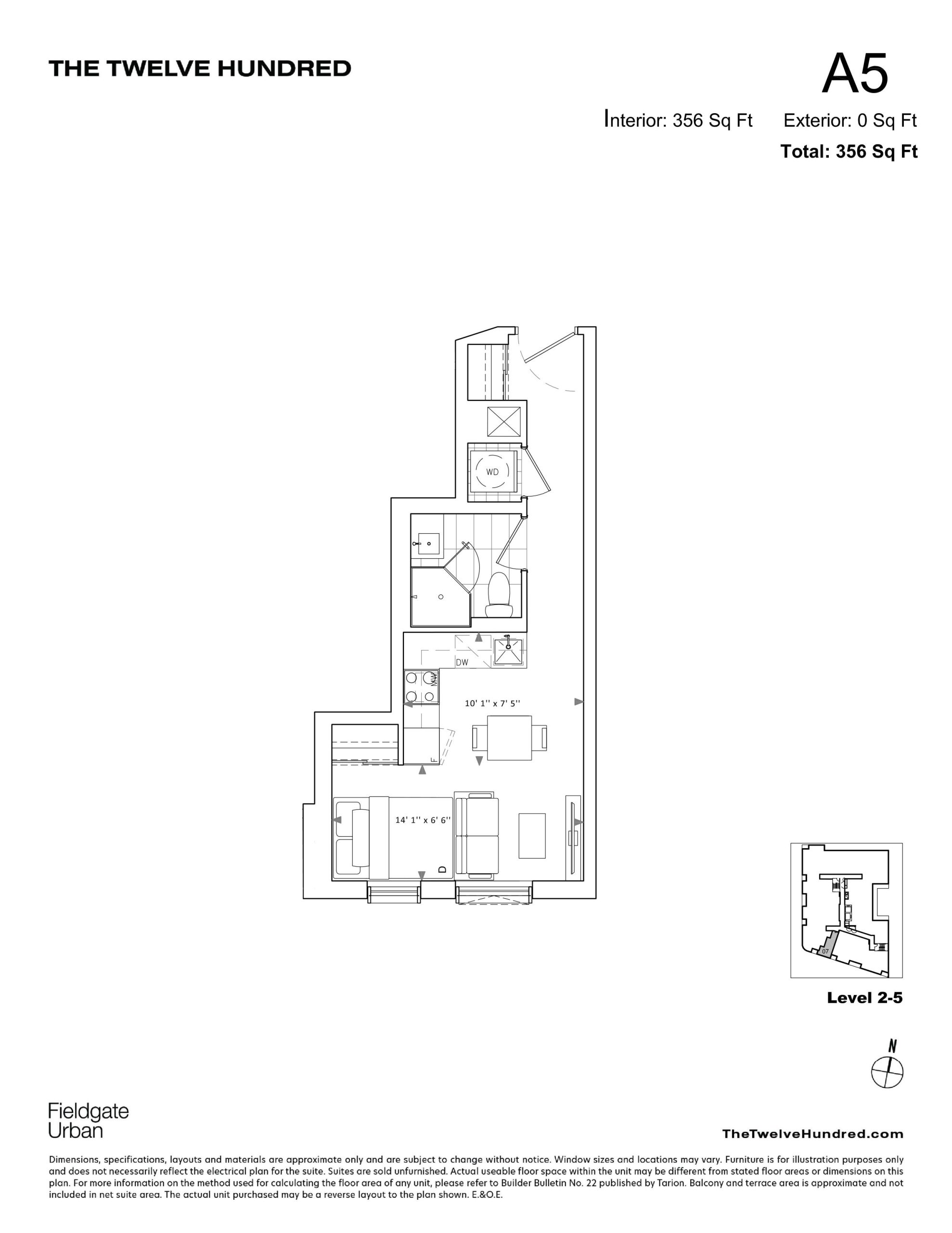 A5 floor plan