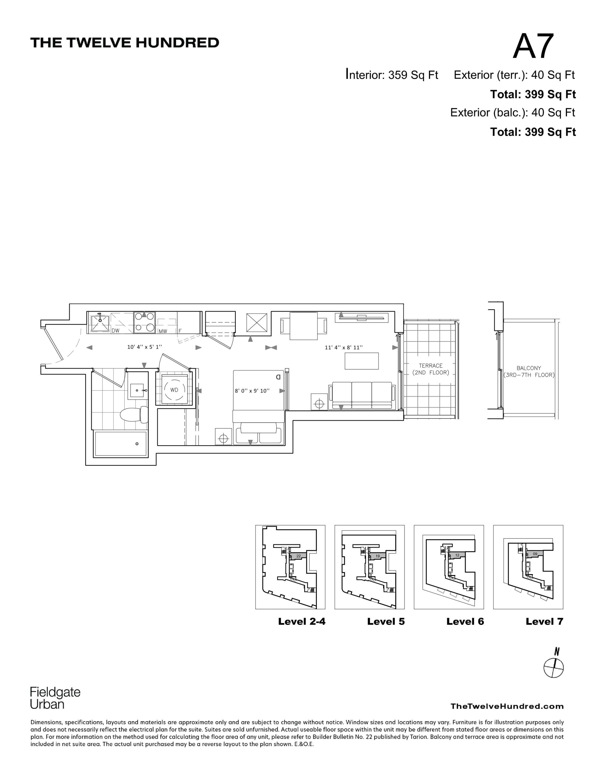 A7 floor plan