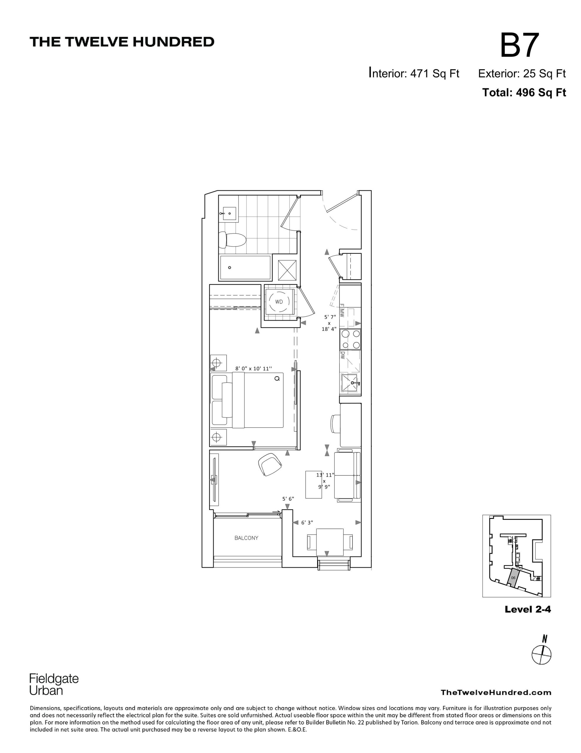 B7 floor plan