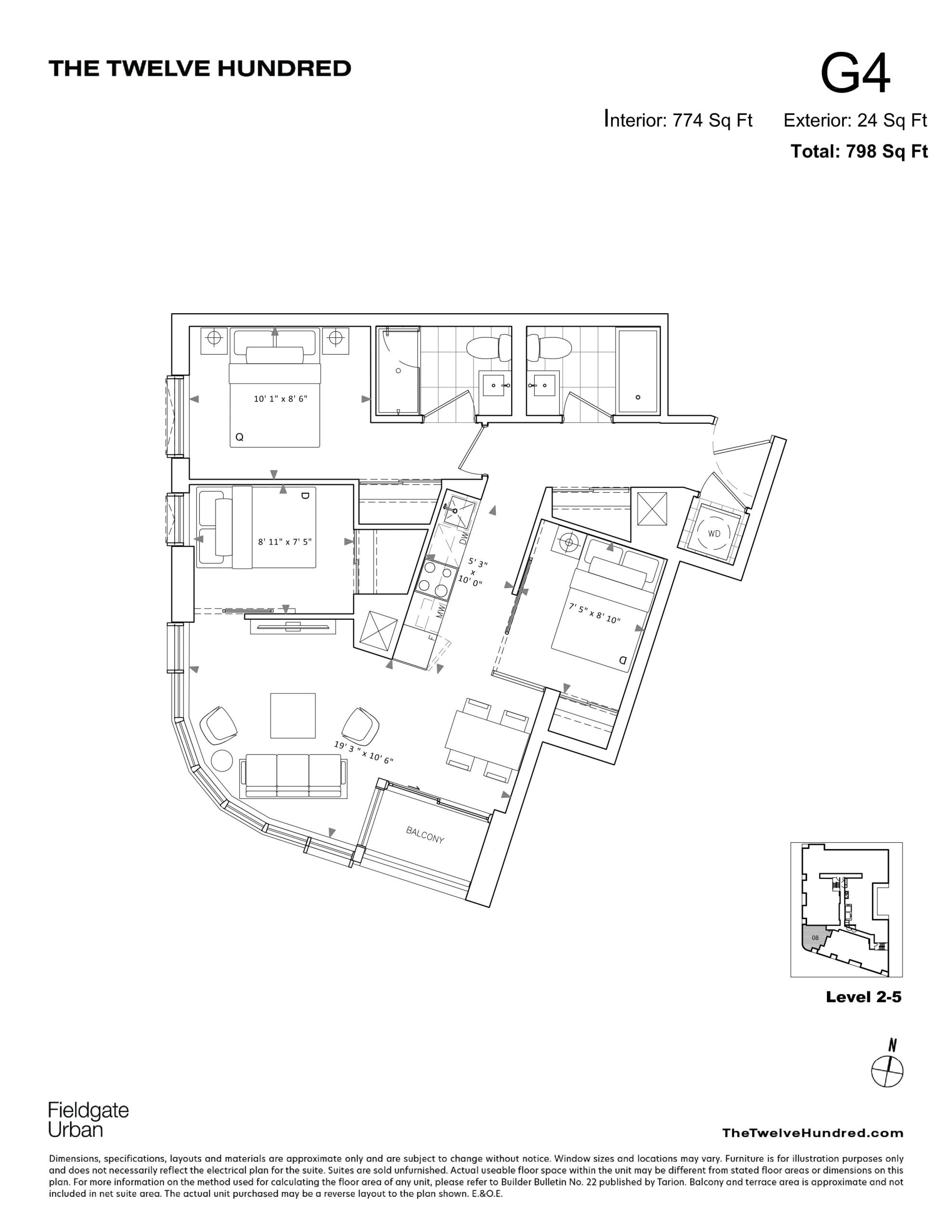 G4 floor plan