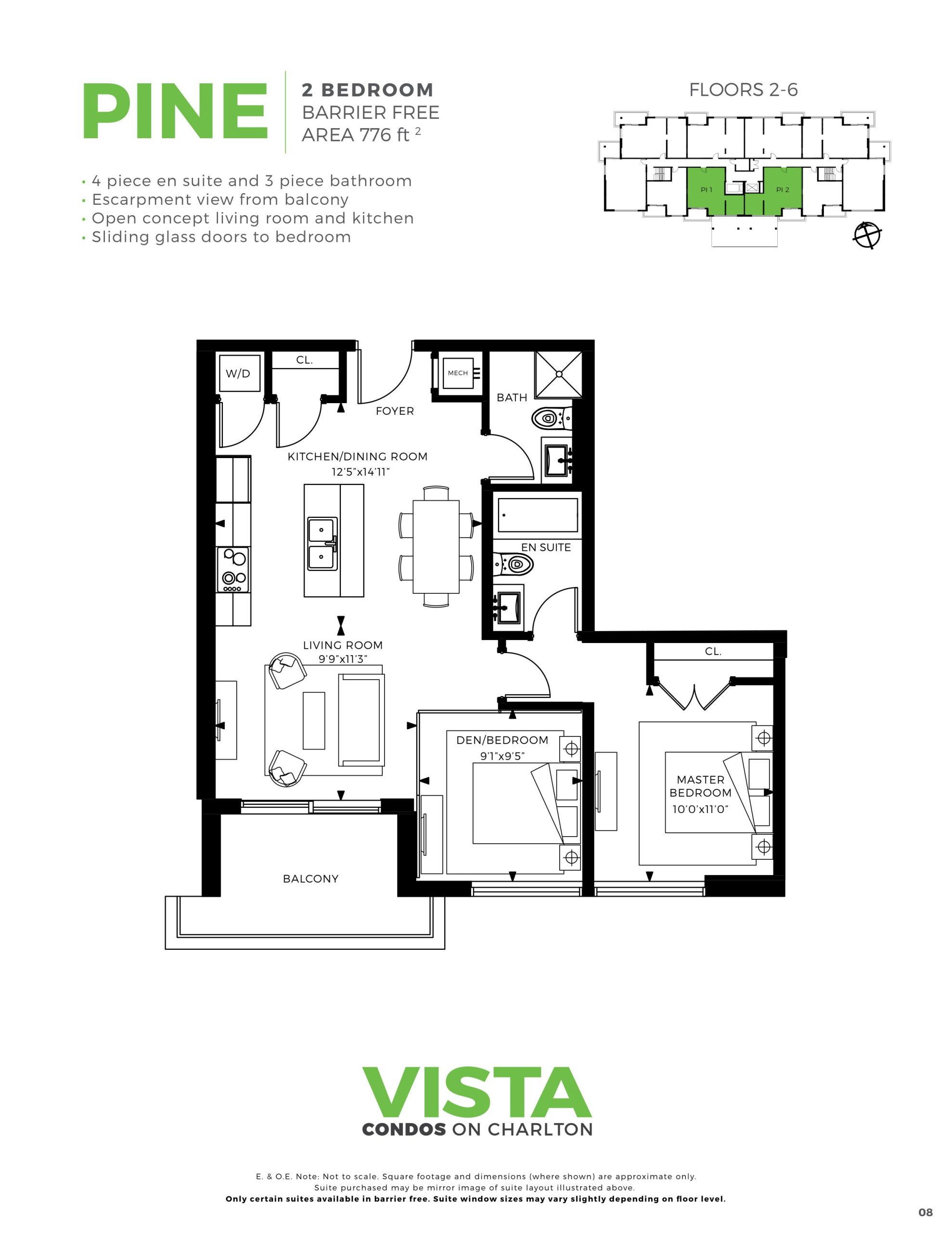 Pine floor plan