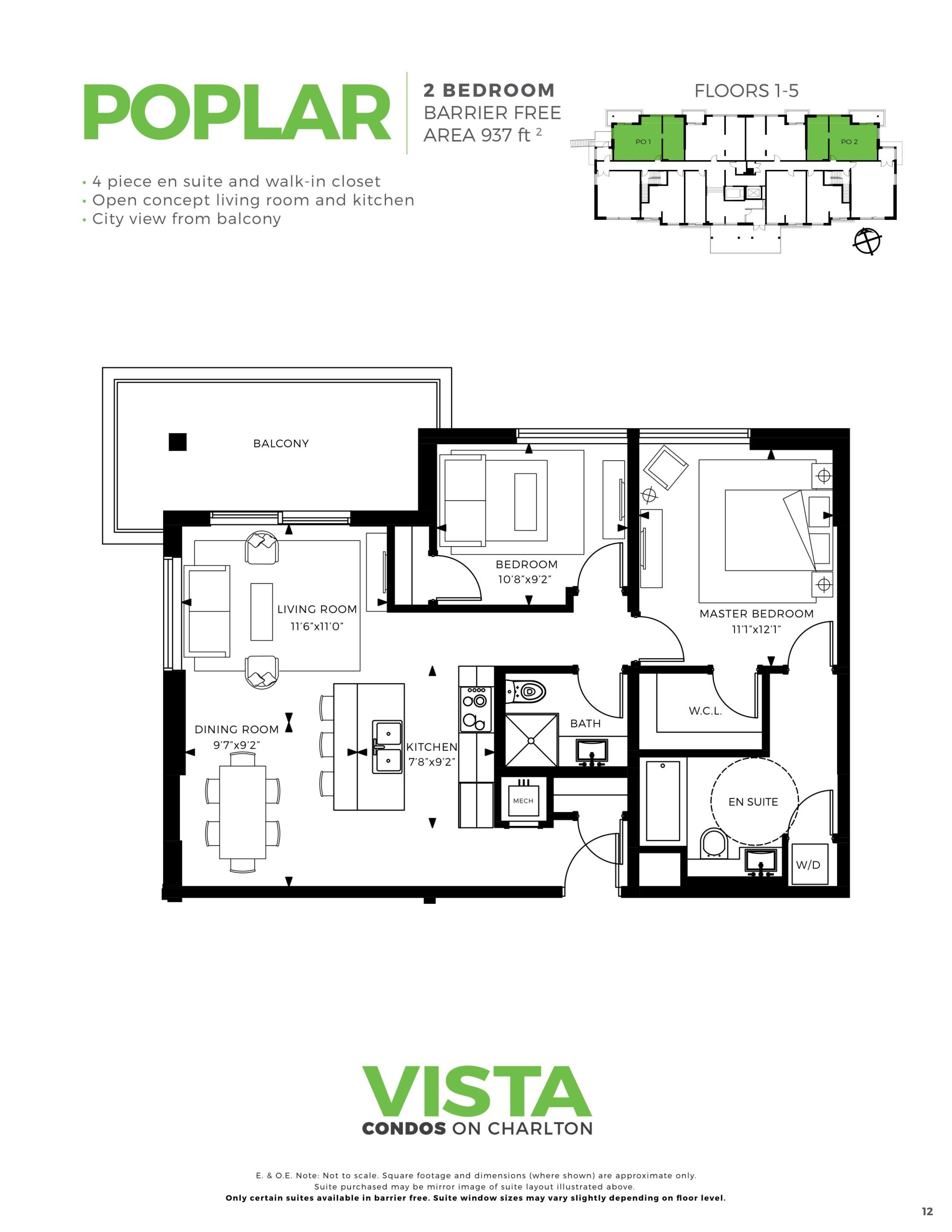 Poplar floor plan