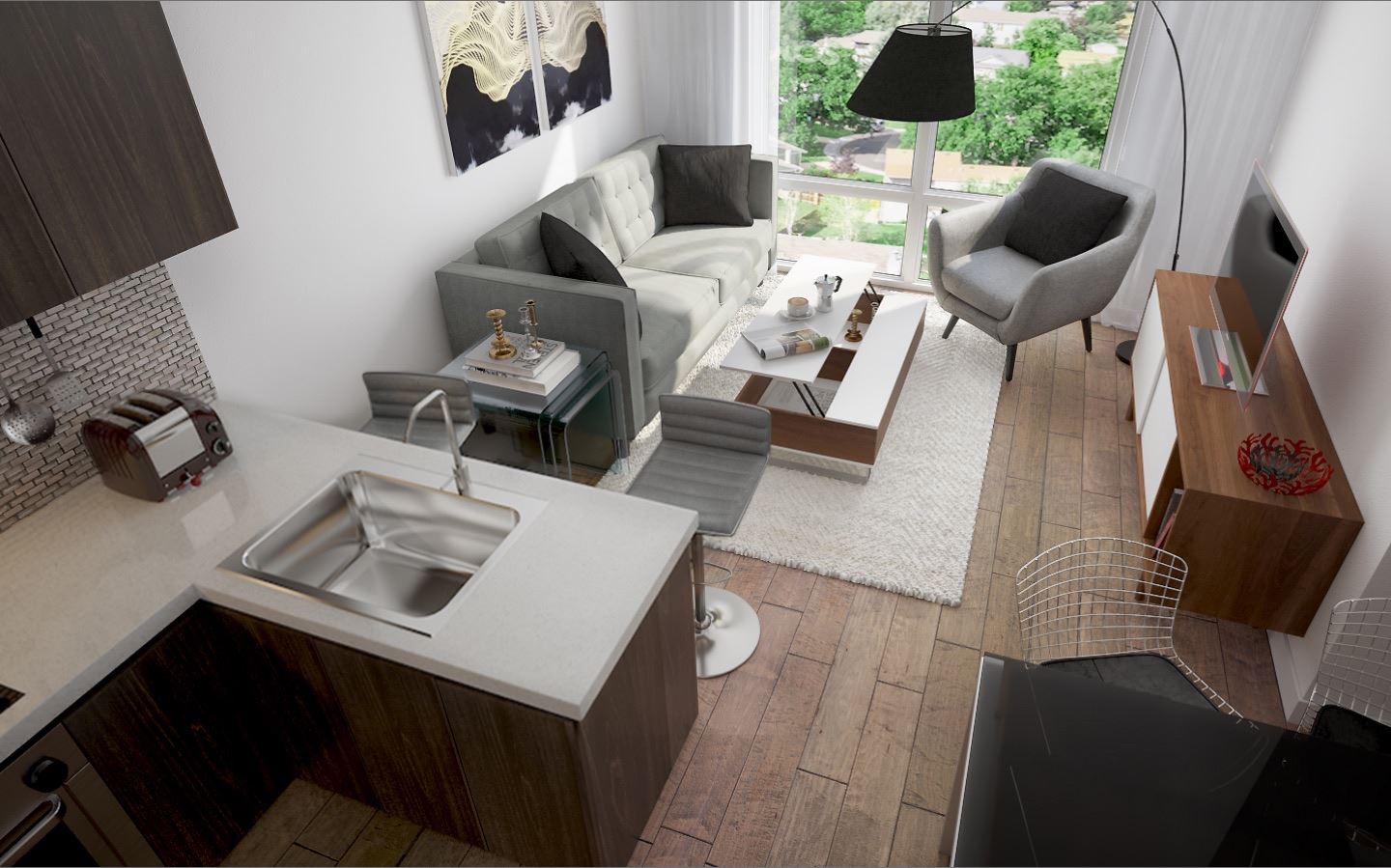 Vista 3 Condos on Charlton in Hamilton — rendering 5