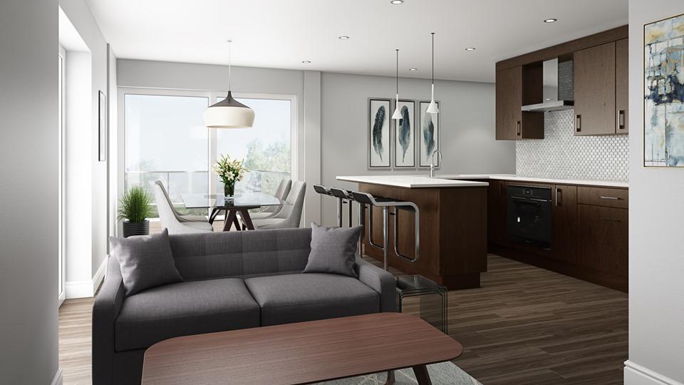 Vista 3 Condos on Charlton in Hamilton — rendering 4