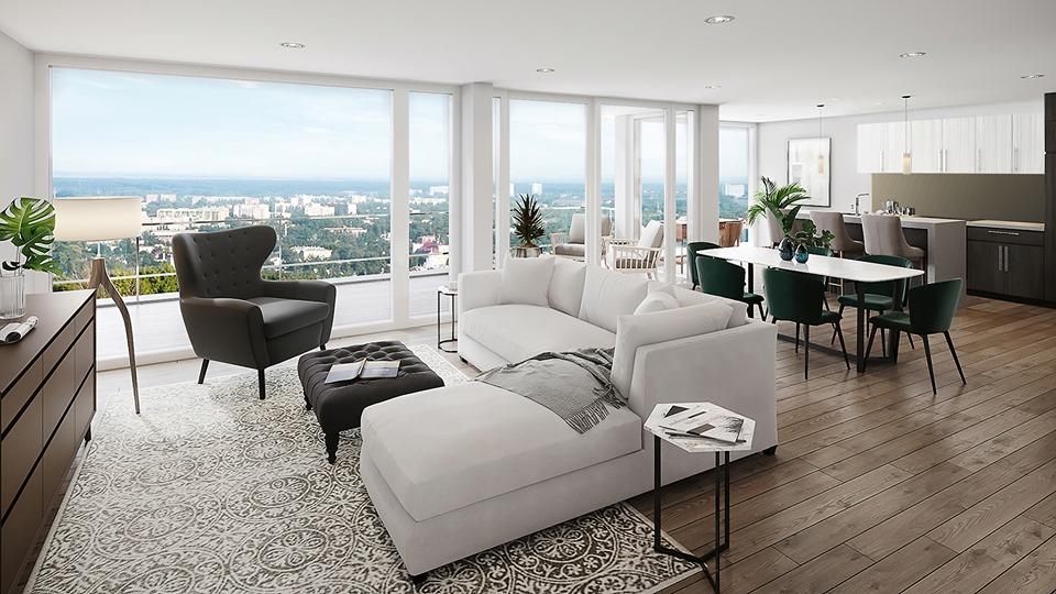 Vista 3 Condos on Charlton in Hamilton — rendering 3