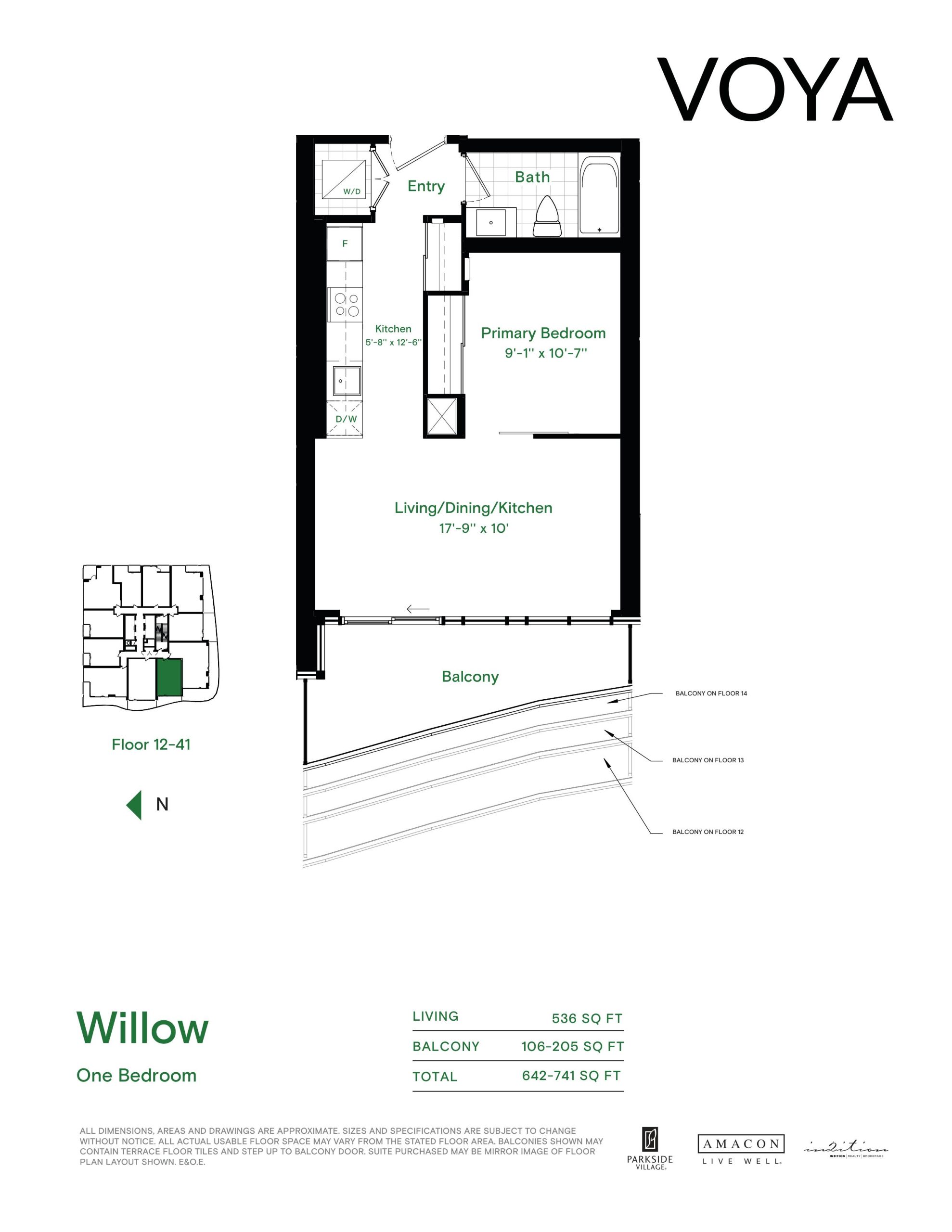 Willow floor plan