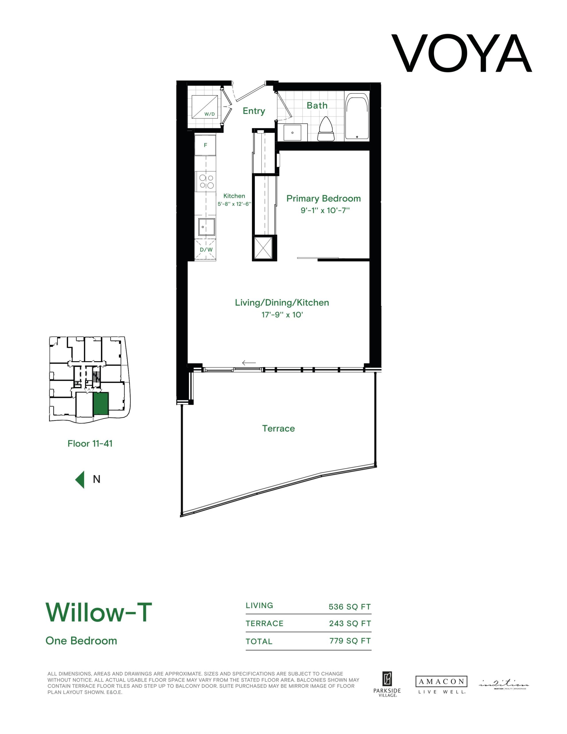 Willow-T floor plan