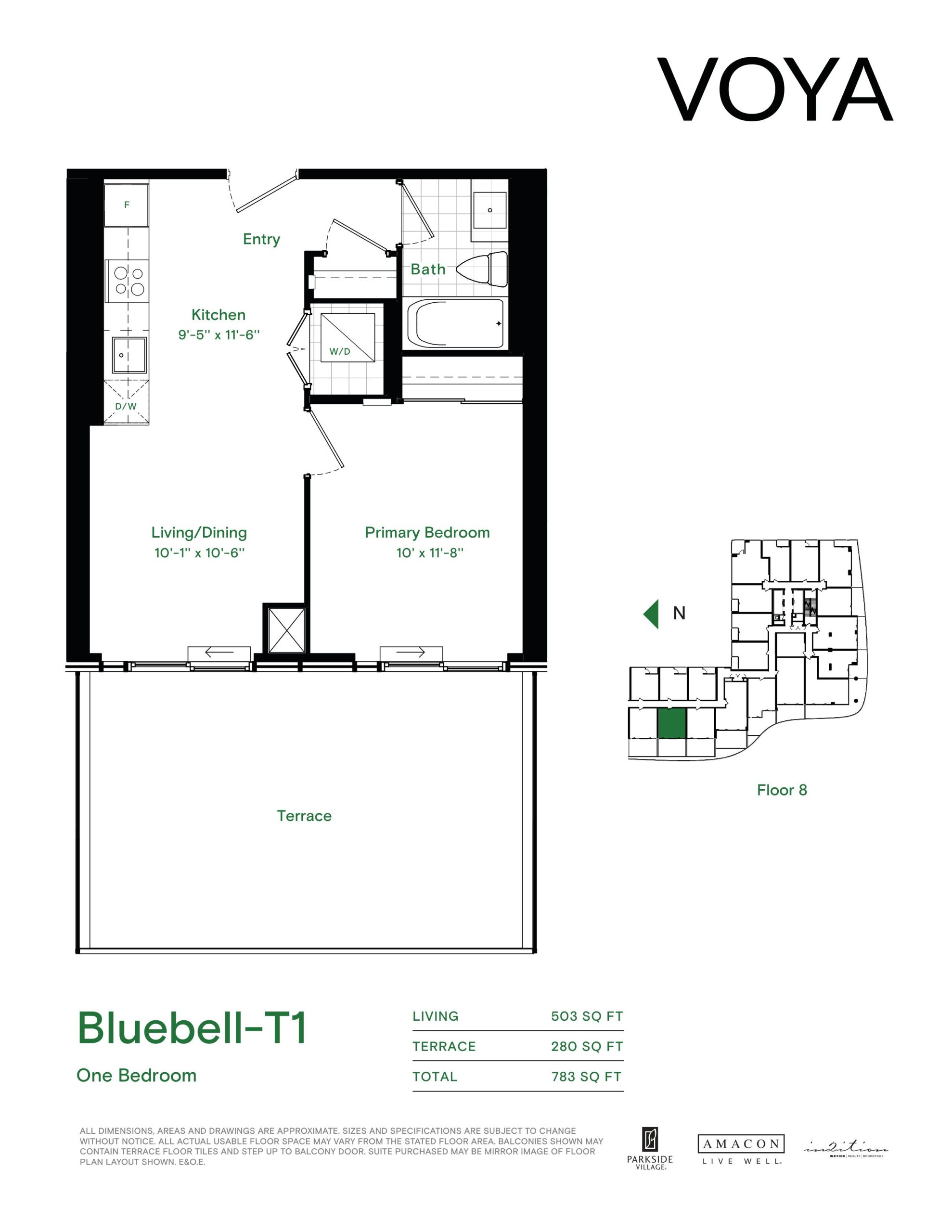 Bluebell-T1 (Podium) floor plan