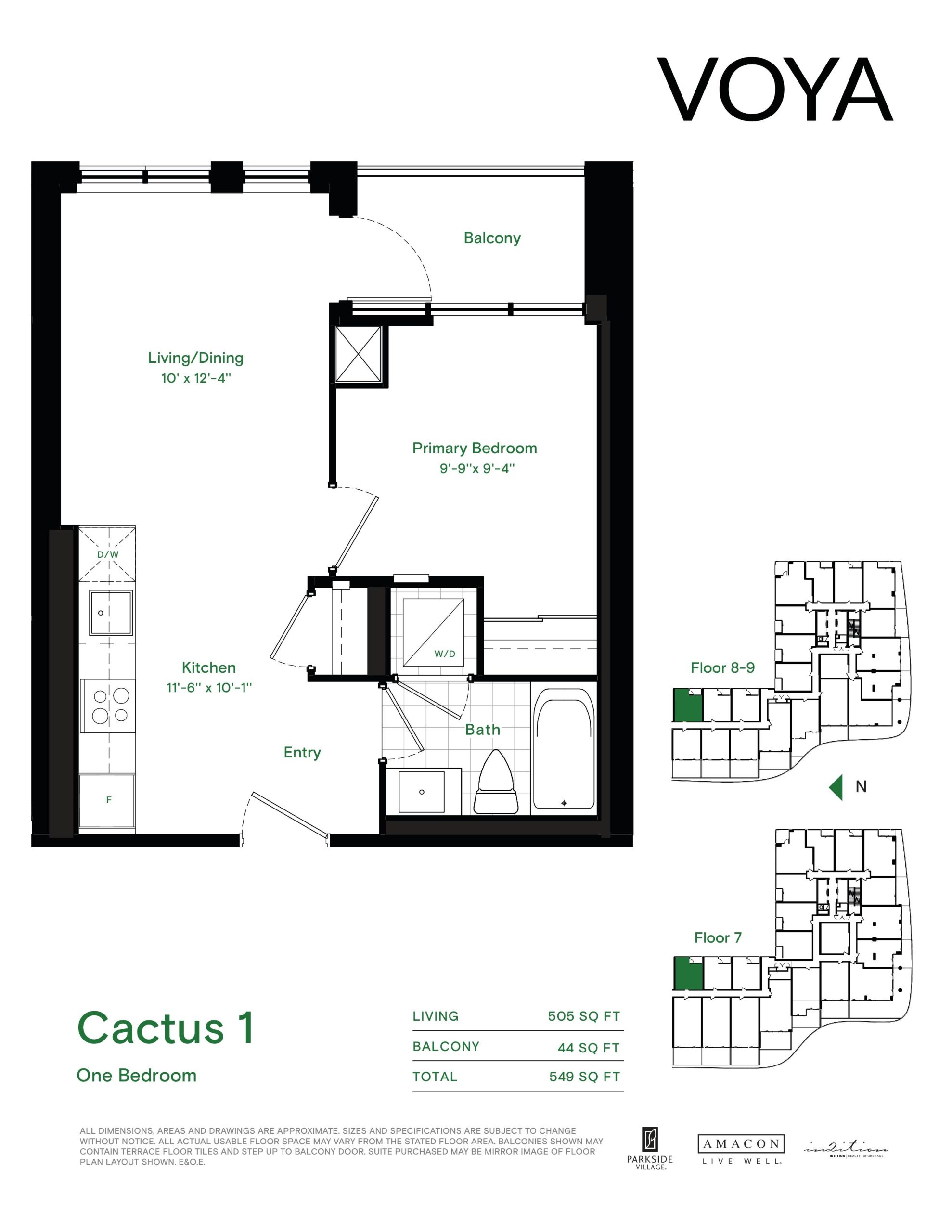 Cactus 1 (Podium) floor plan