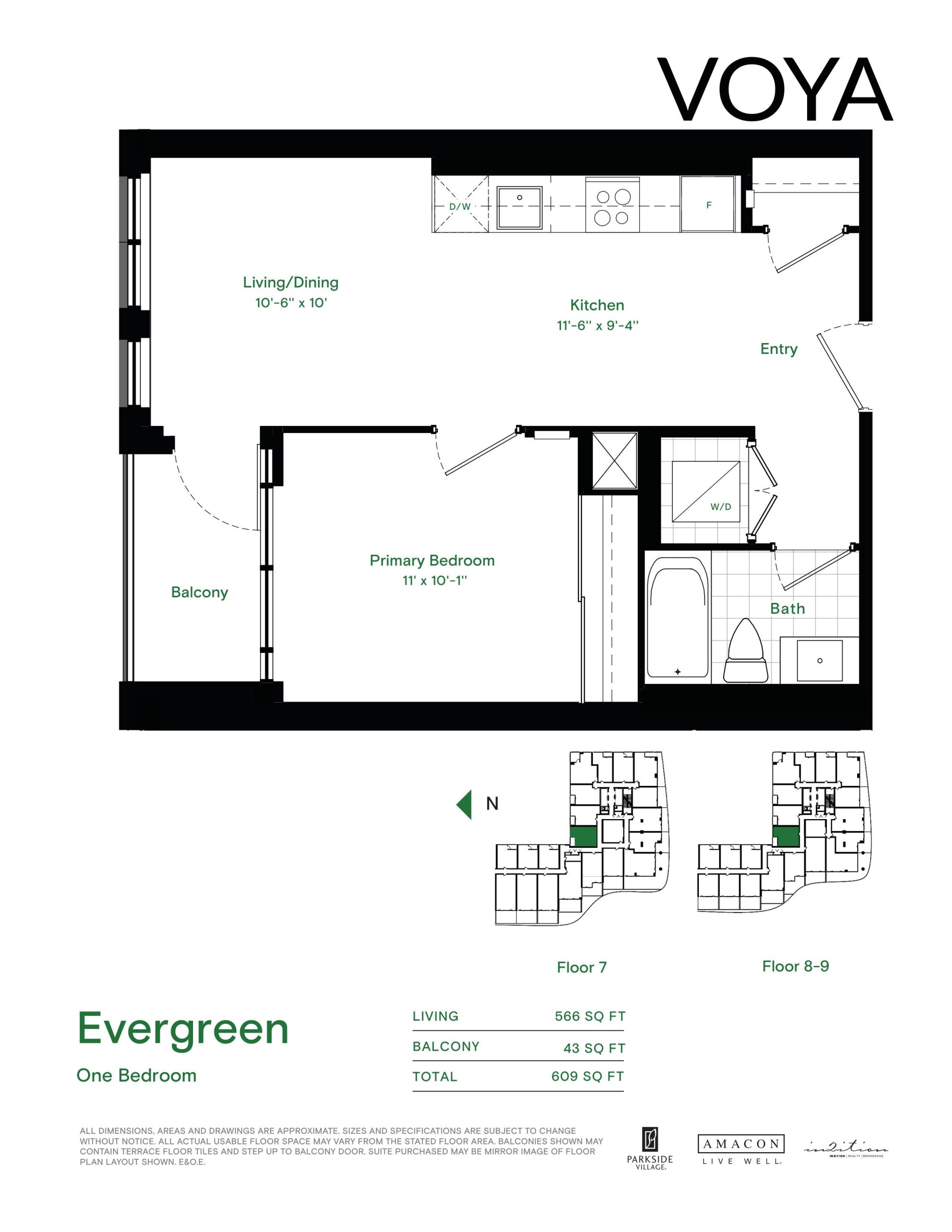 Evergreen (Podium) floor plan