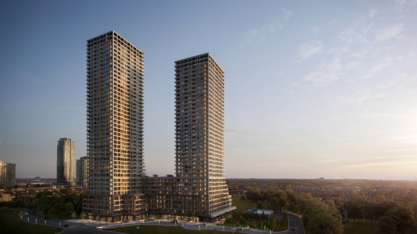 Voya at Parkside Village in Mississauga — rendering 3