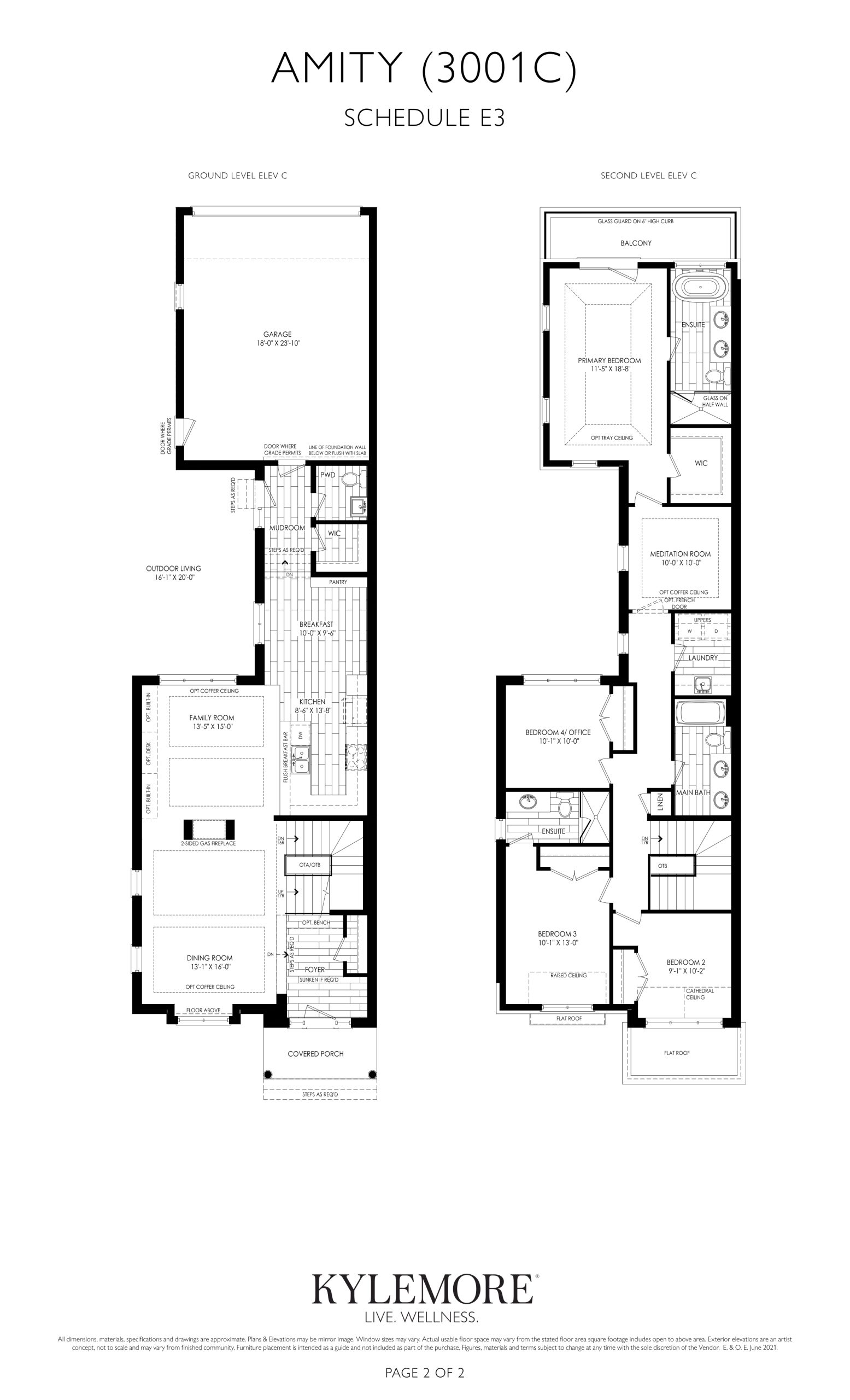 Amity (3001C) floor plan