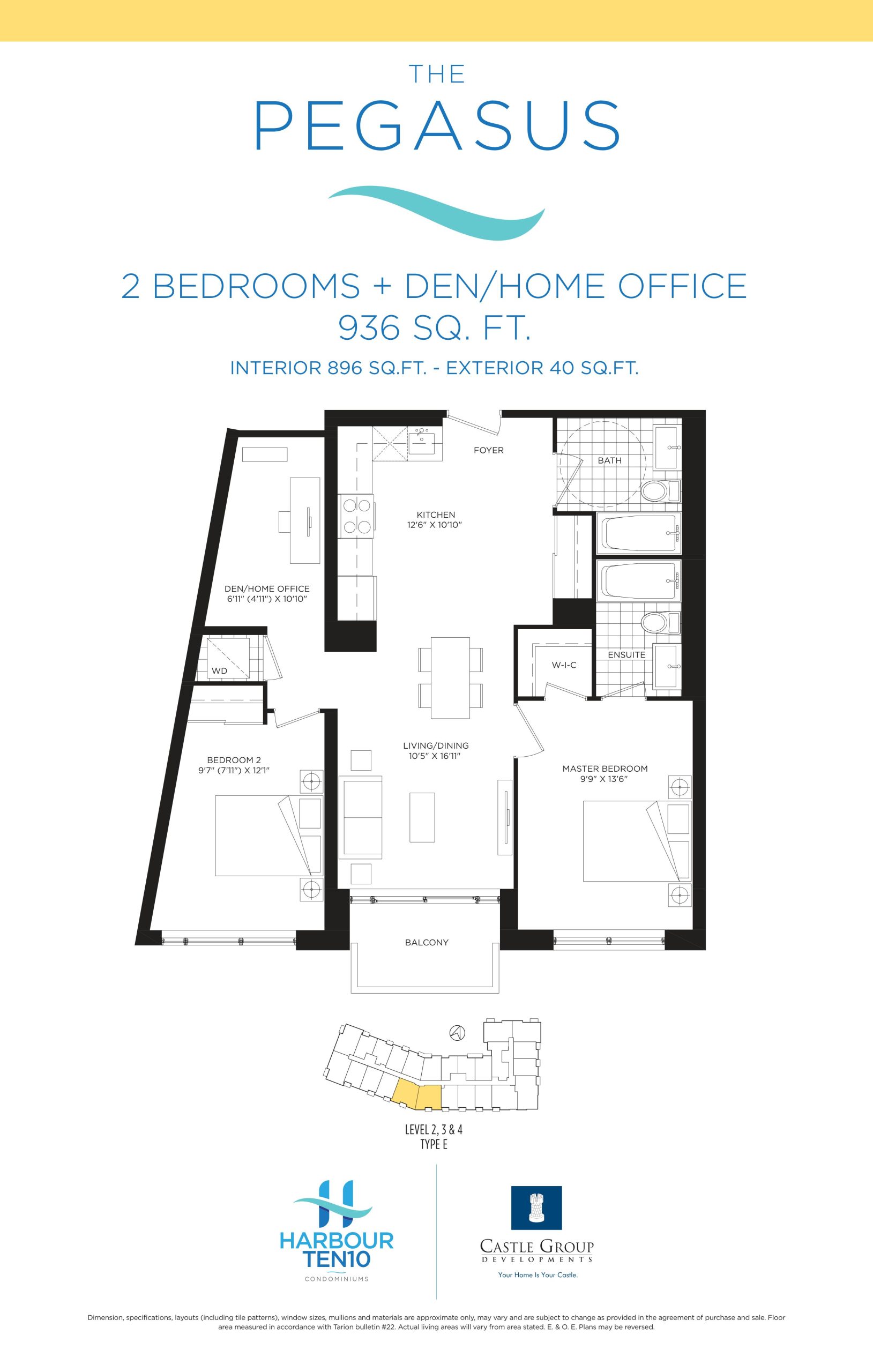 The Pegasus floor plan