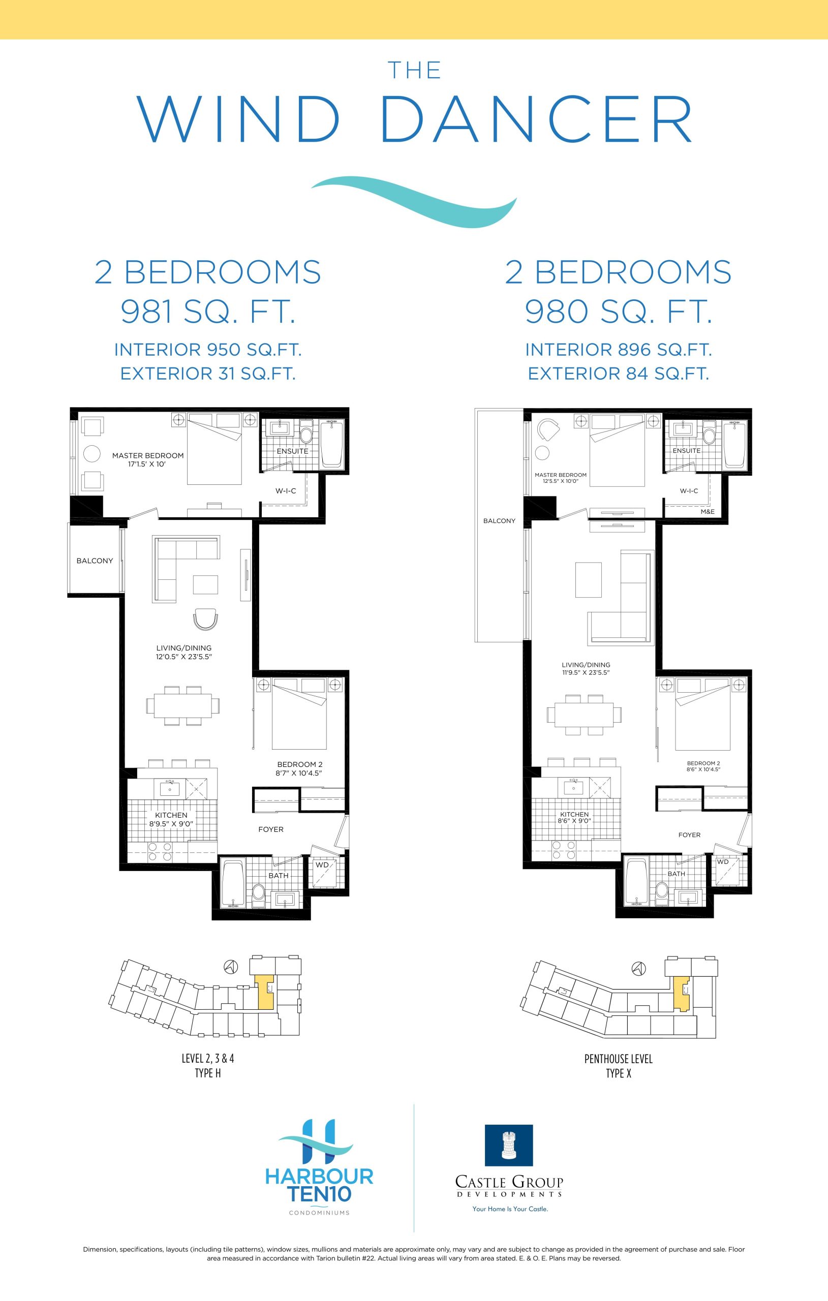 The Wind Dancer floor plan