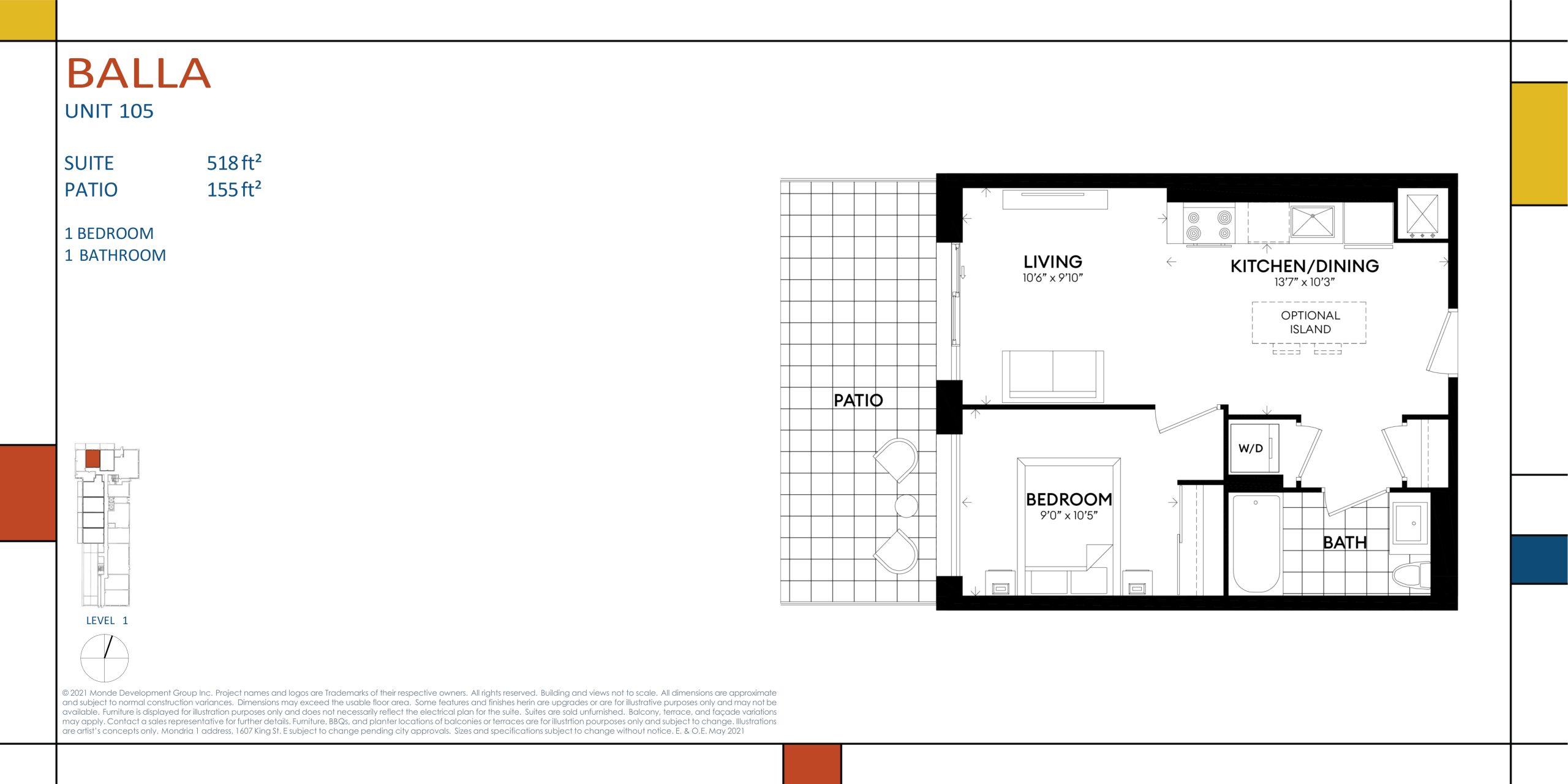 Balla (Futurist Collection) floor plan