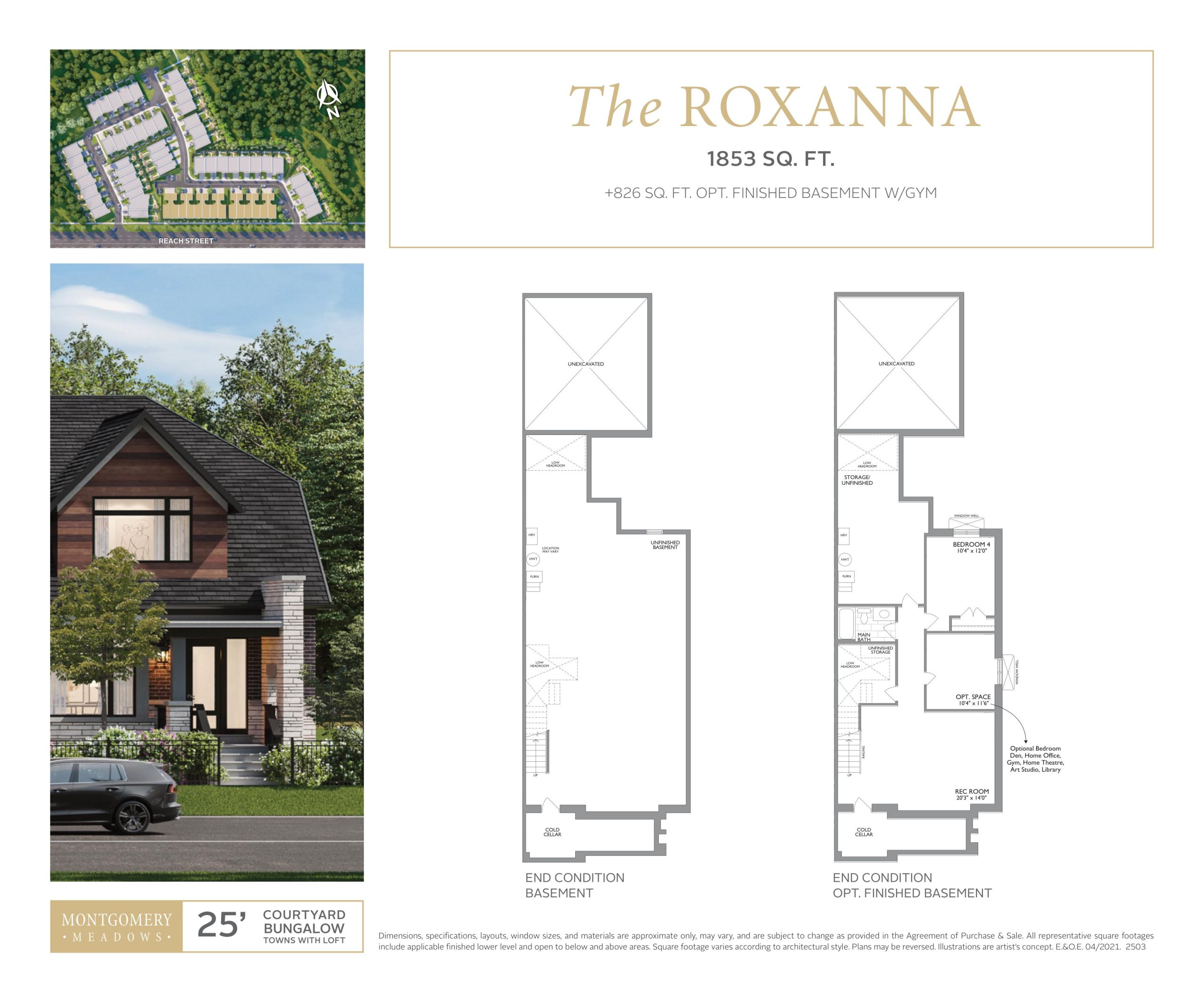 The Roxanna (1/2) floor plan