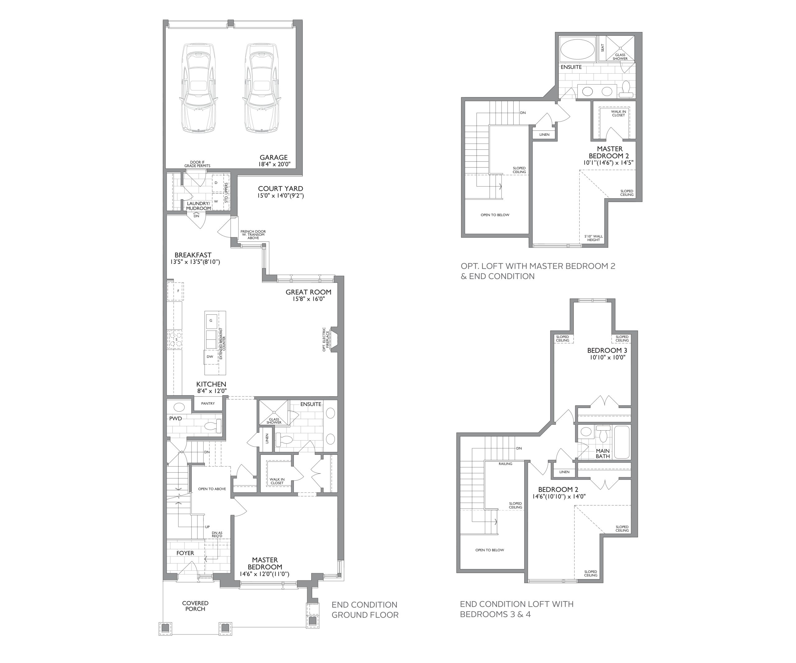 The Roxanna (2/2) floor plan