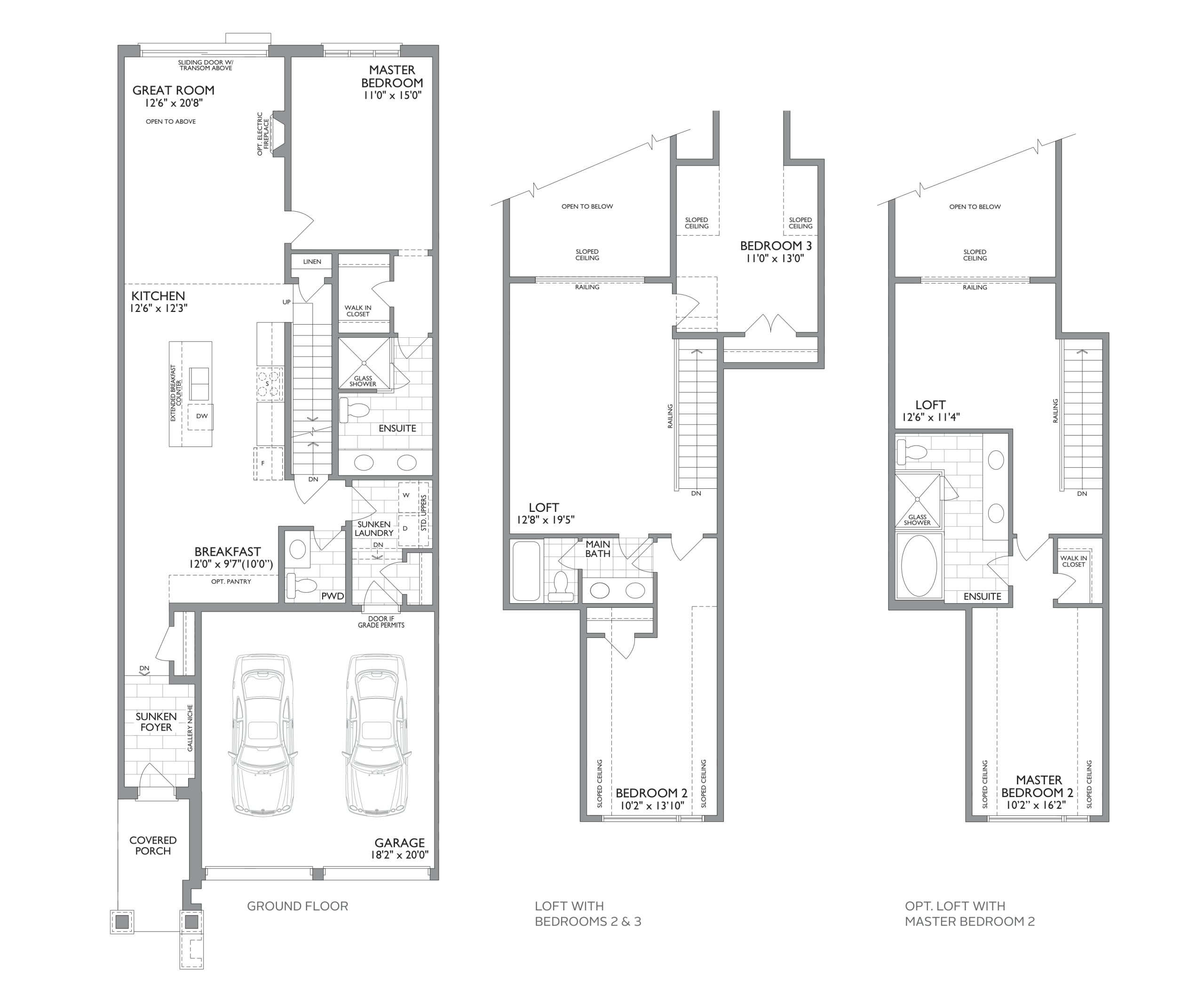 The Cedarvale (2/2) floor plan