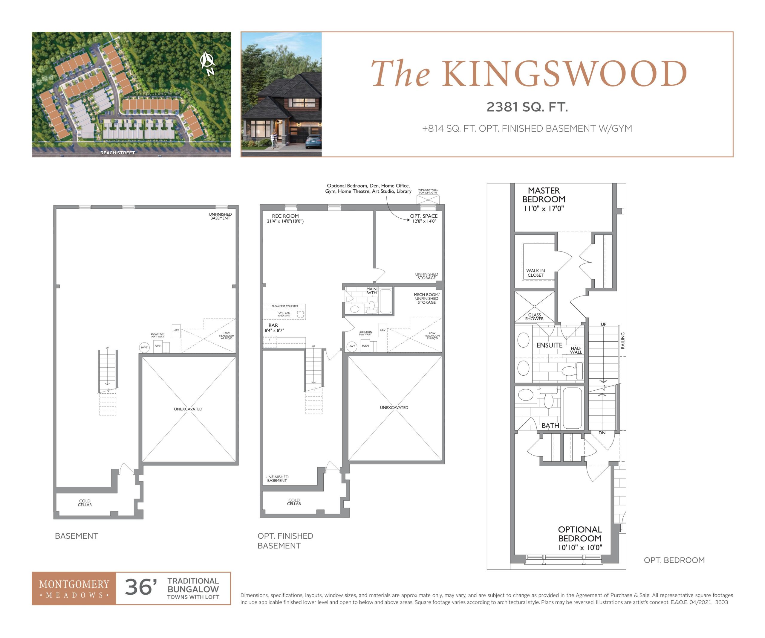 The Kingswood (1/2) floor plan