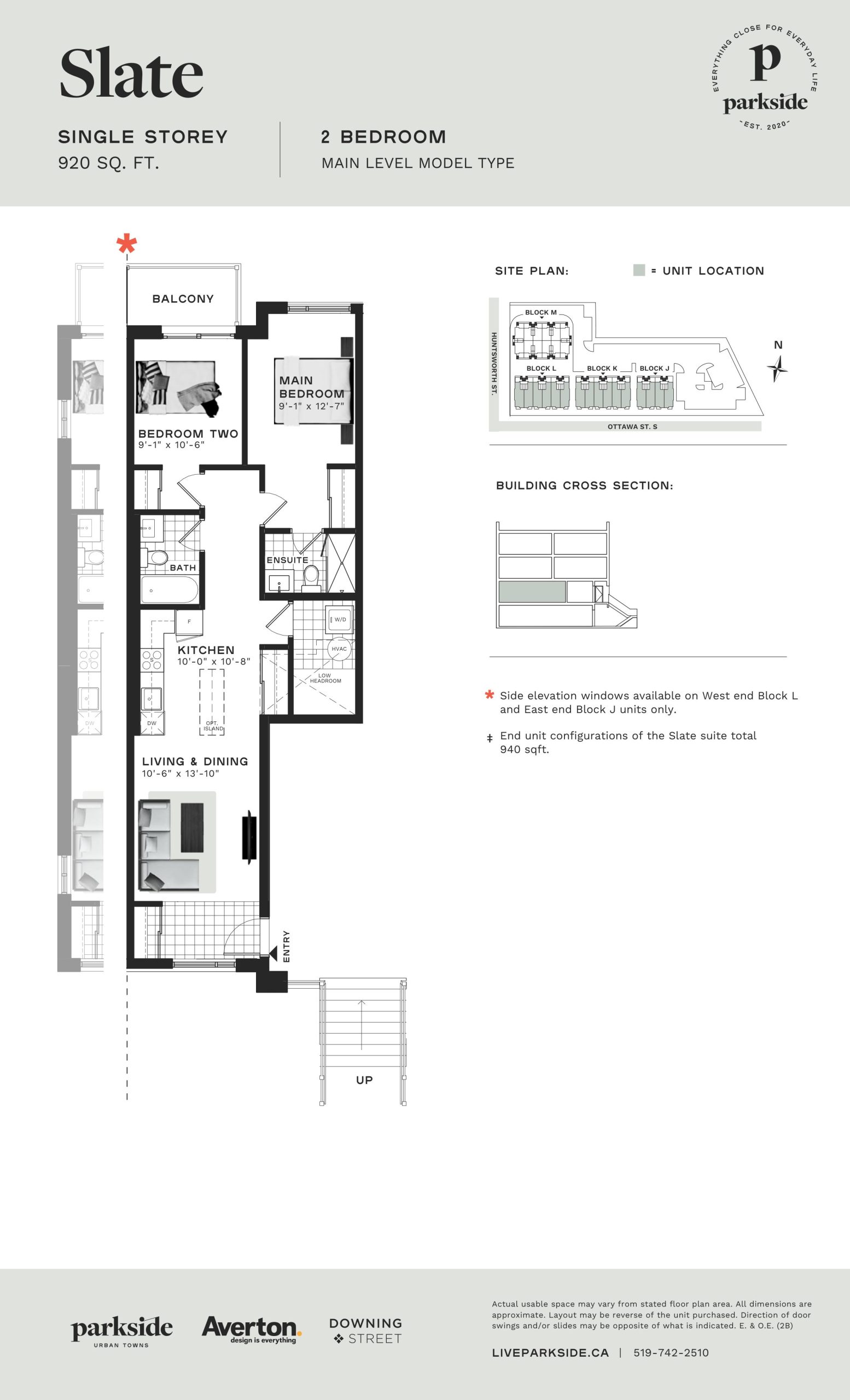 Slate floor plan