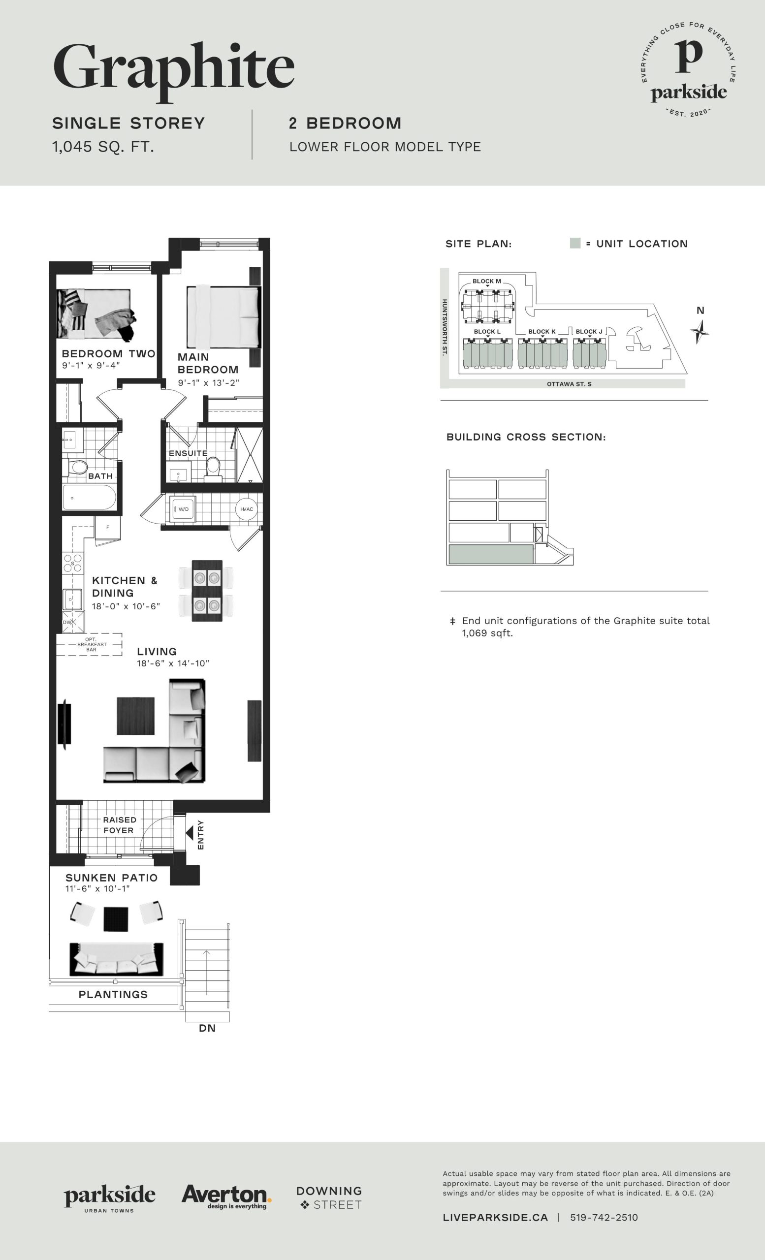 Graphite floor plan