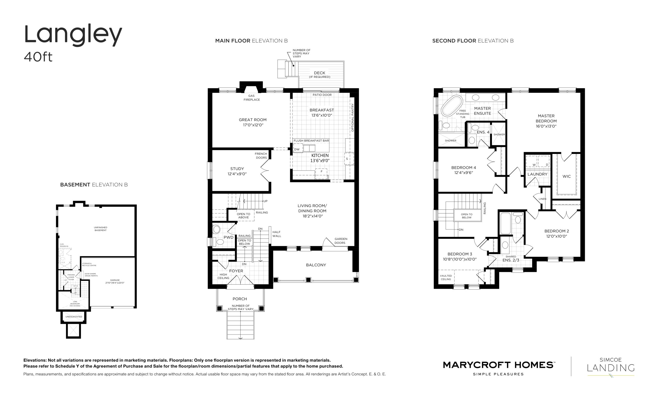 Langley floor plan
