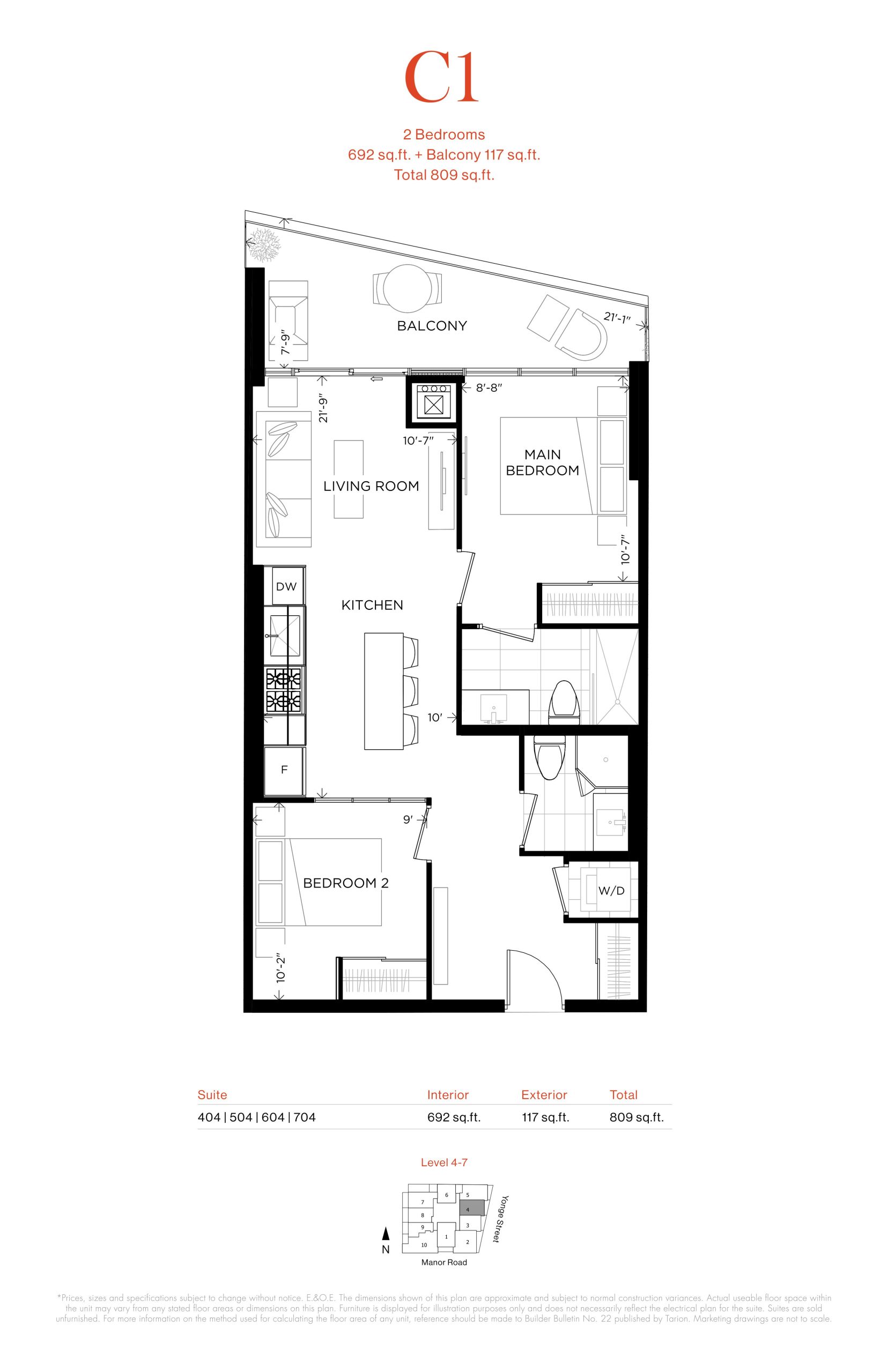 C1 floor plan