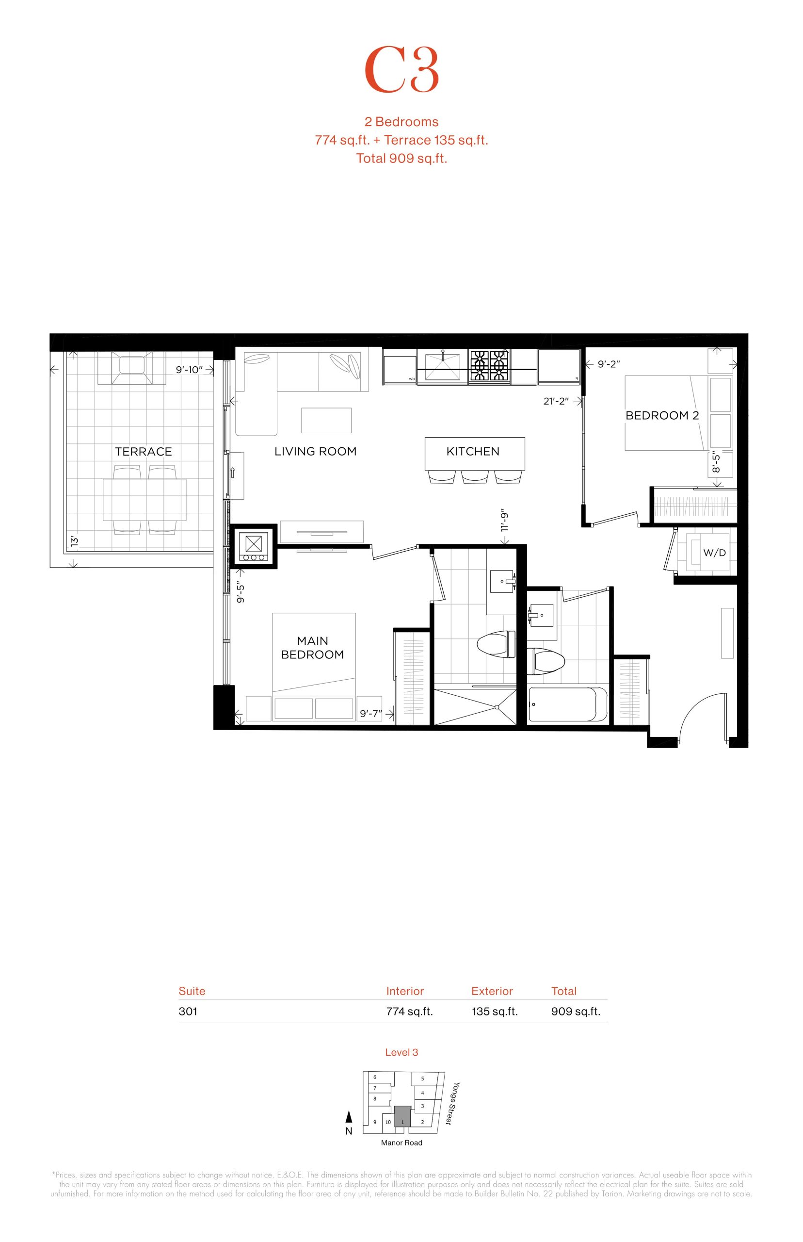 C3 floor plan