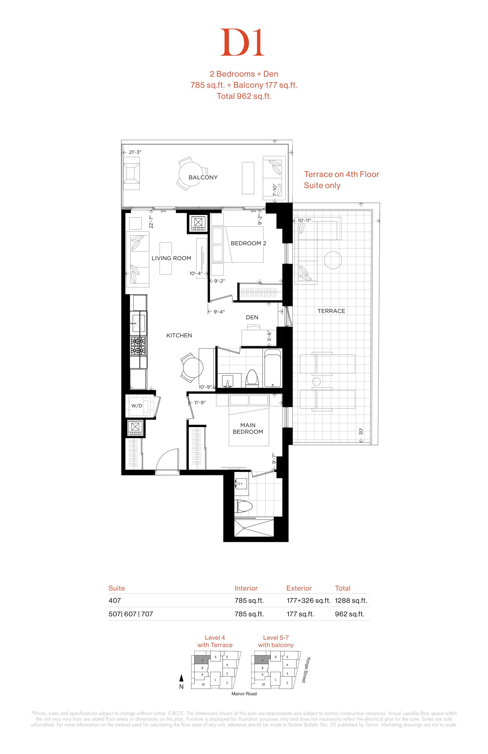 D1 floor plan