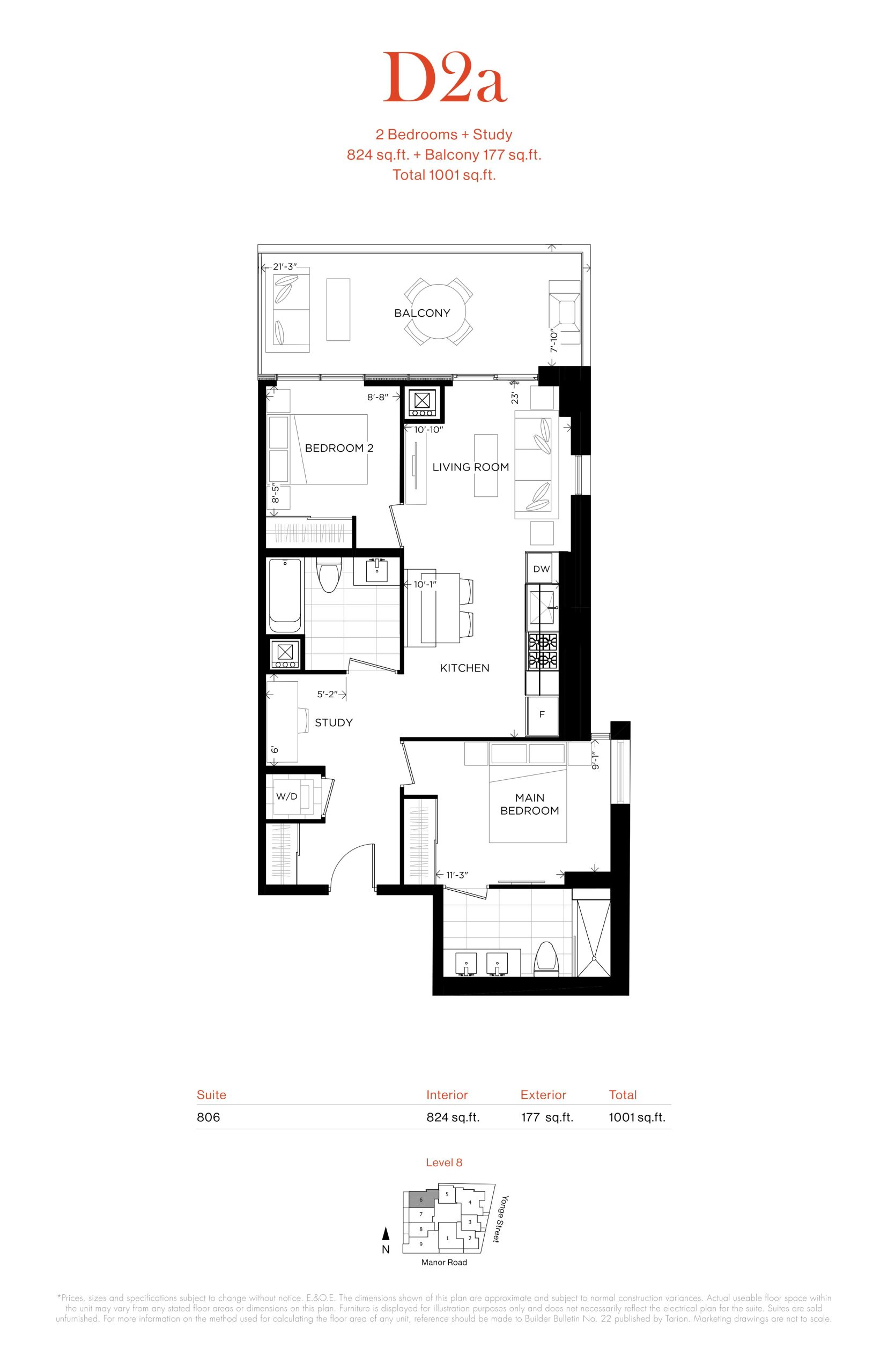 D2a floor plan